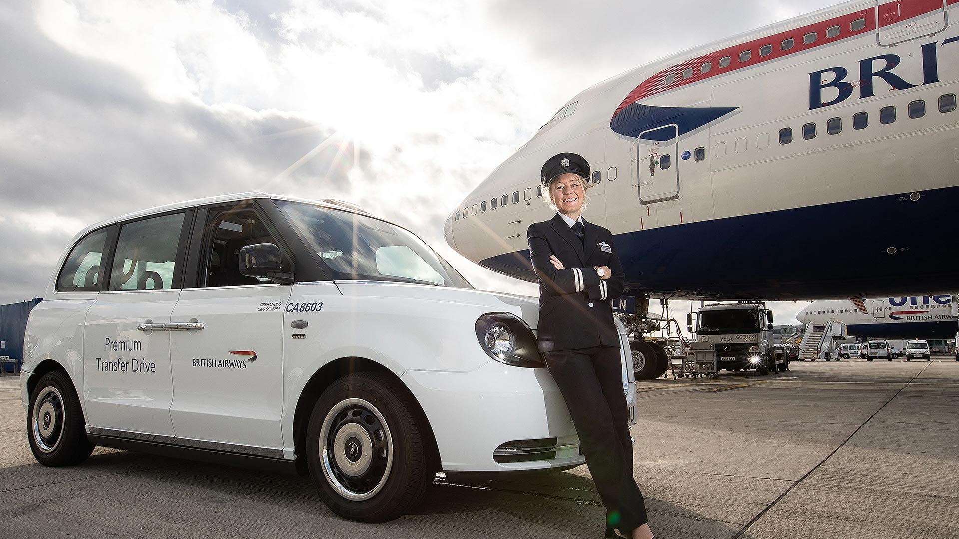 BA premium electric taxi service