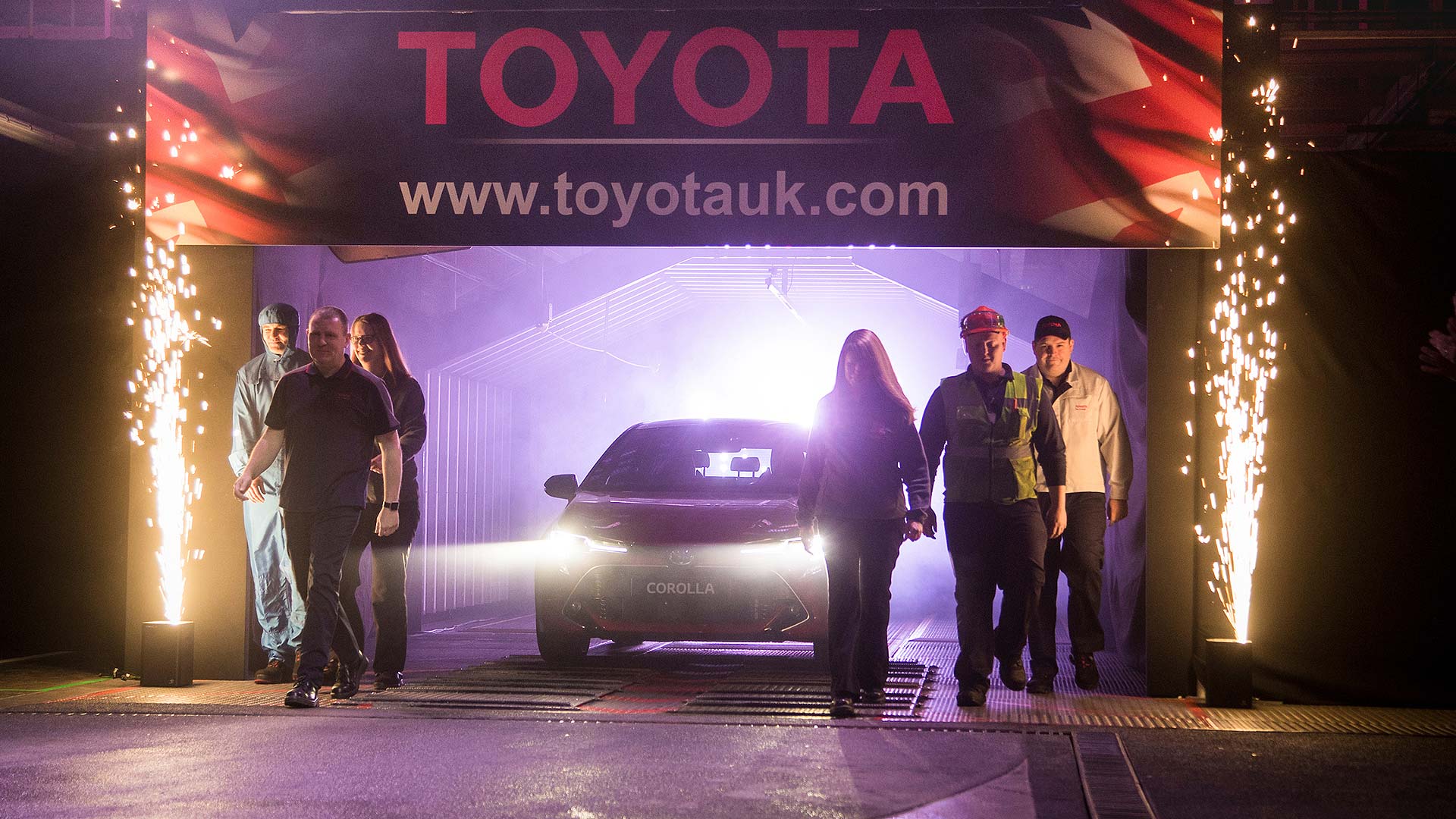 New 2019 Toyota Corolla start of production ceremony