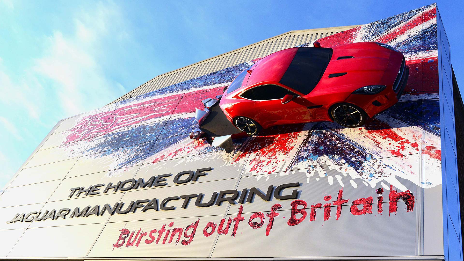 Jaguar F-Type Castle Bromwich wall art