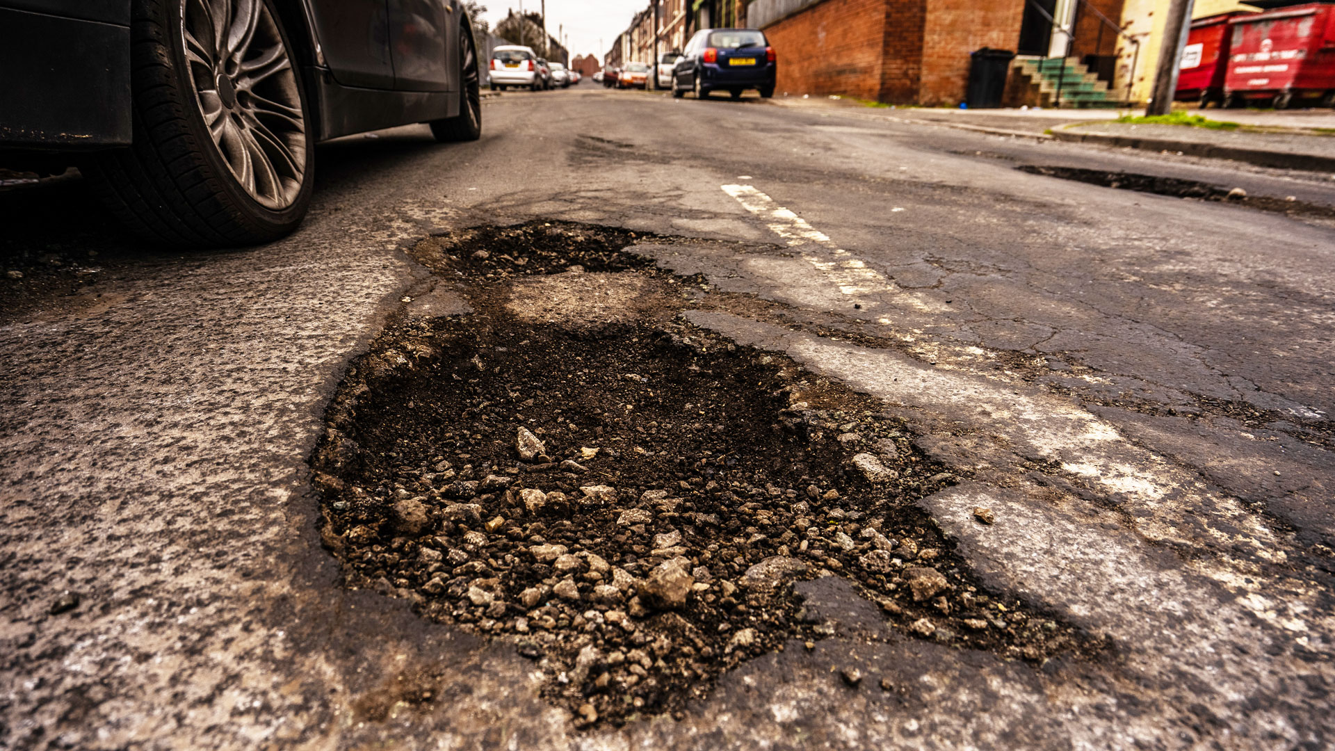 pothole uk