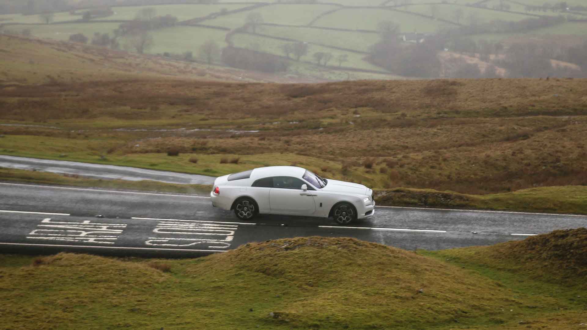 Rolls-Royce Wraith Black Badge in Wales