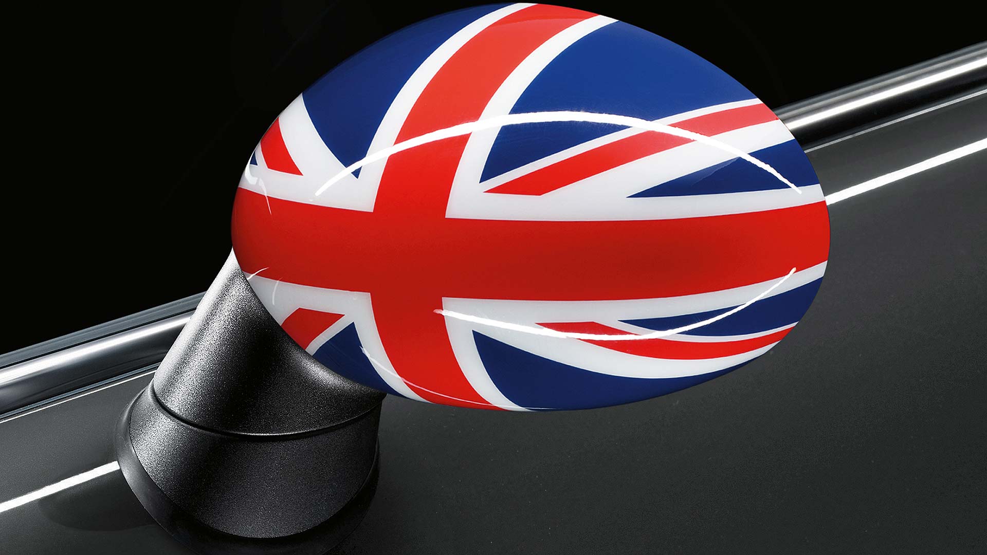 Union Flag Mini door mirror cap