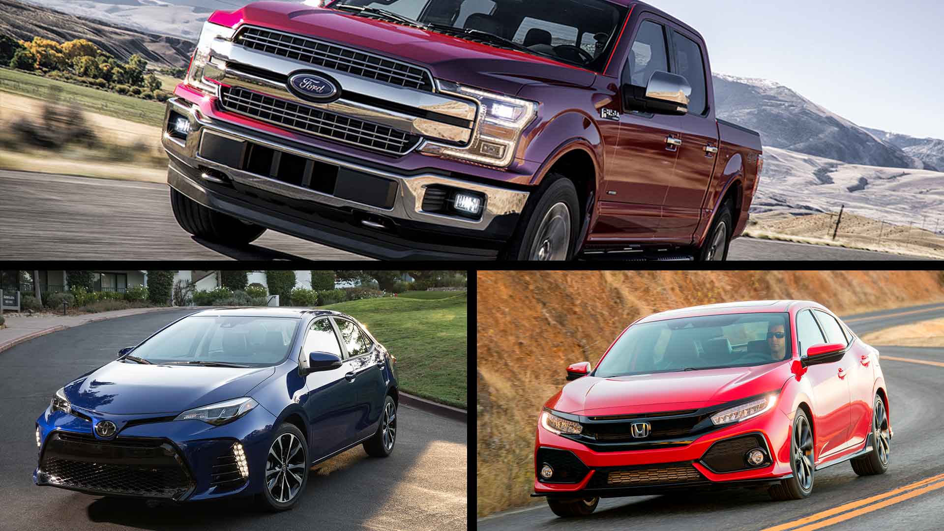 World’s best-selling cars 2018