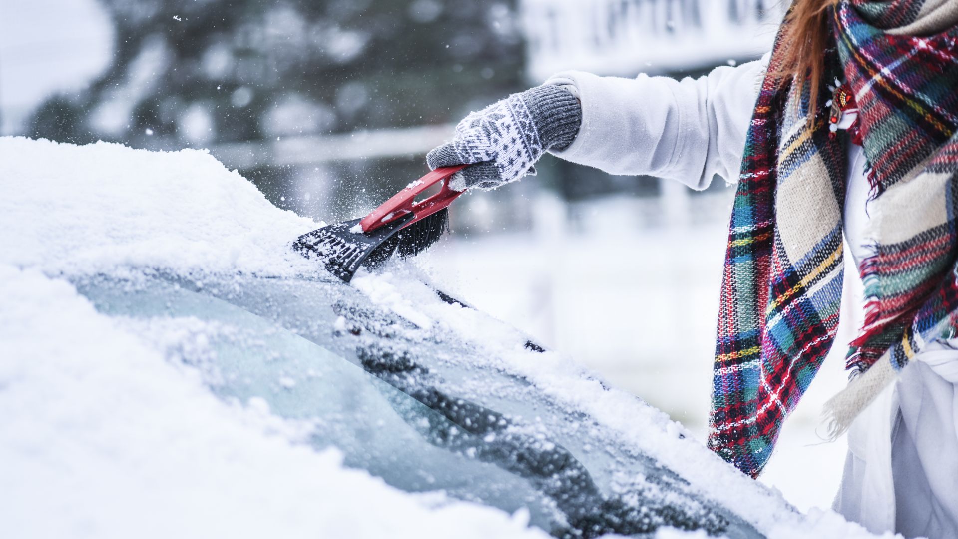 de-icing windscreens