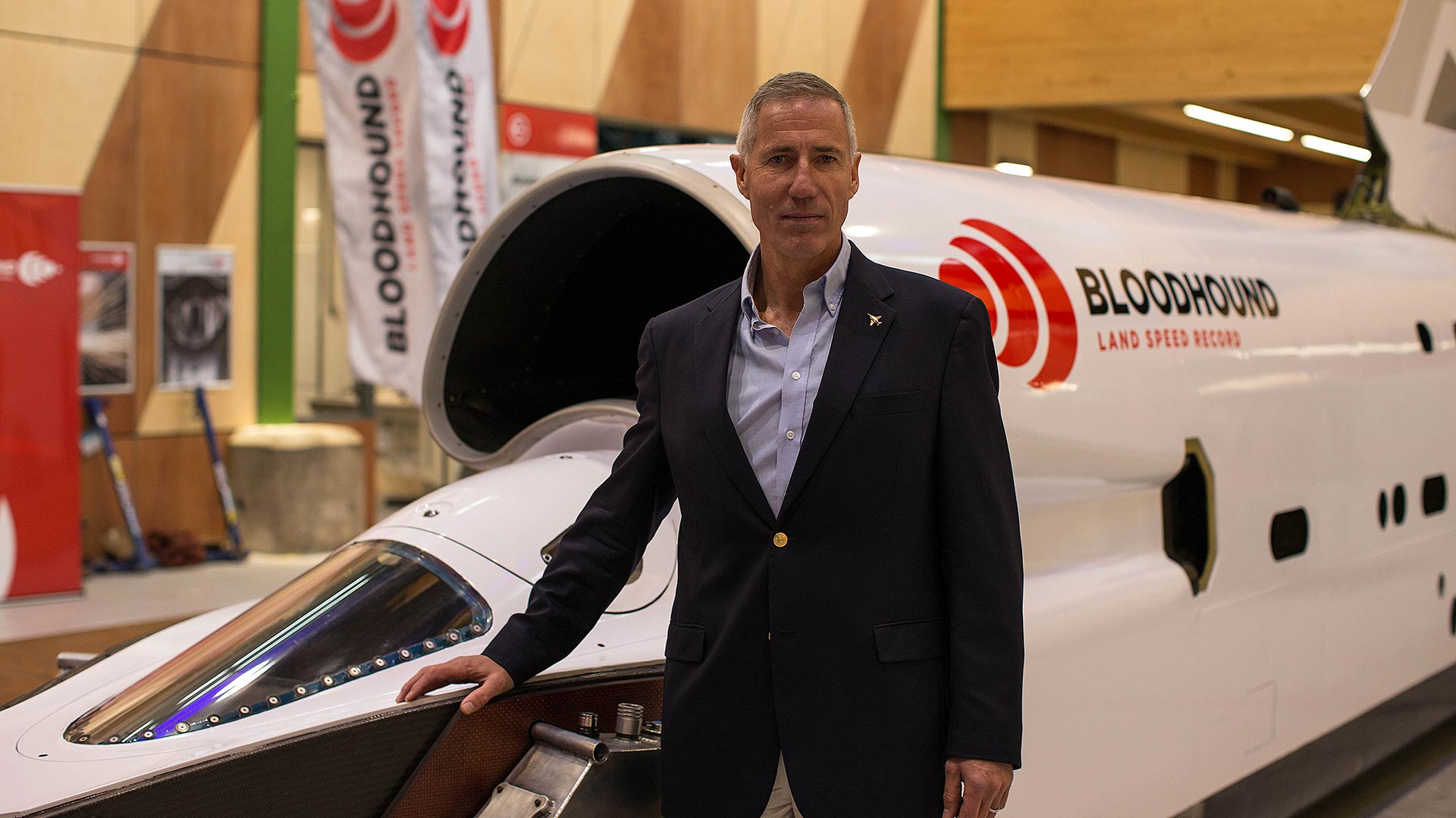 Bloodhound LSR driver Andy Green