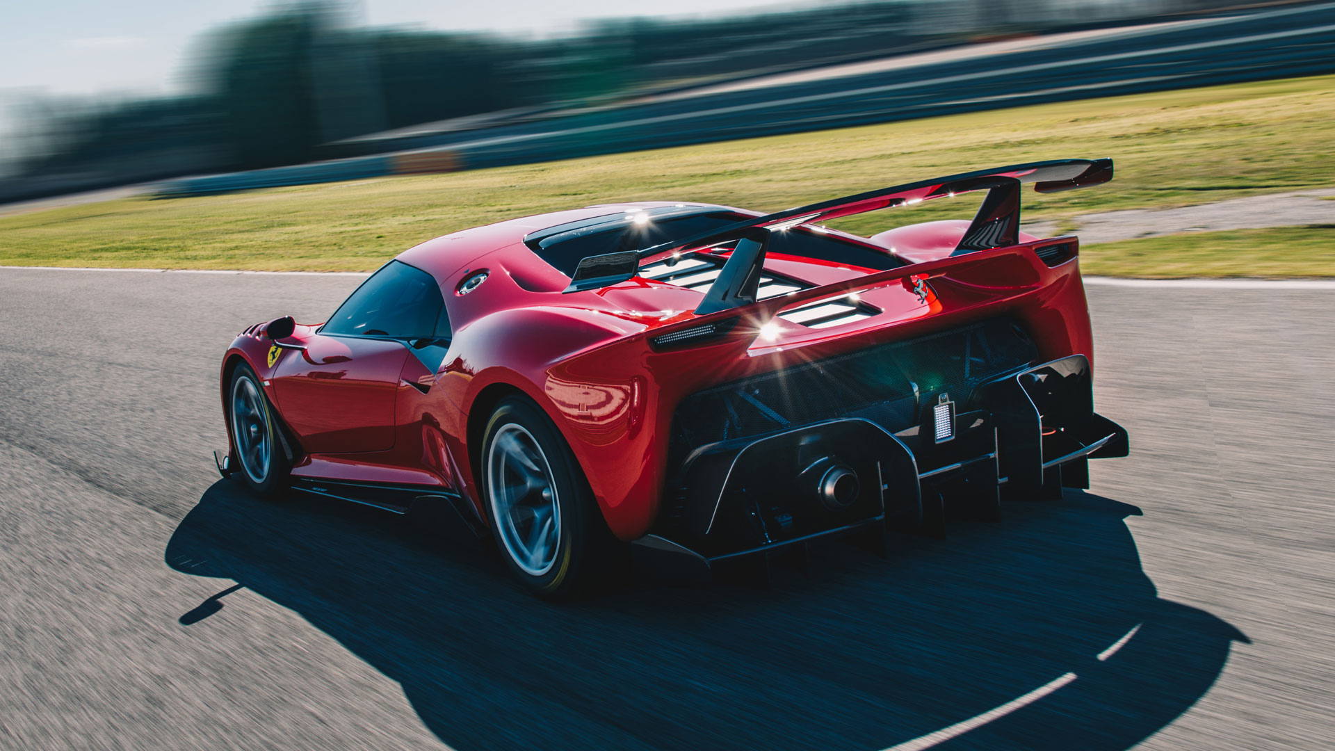 Ferrari P80-C track