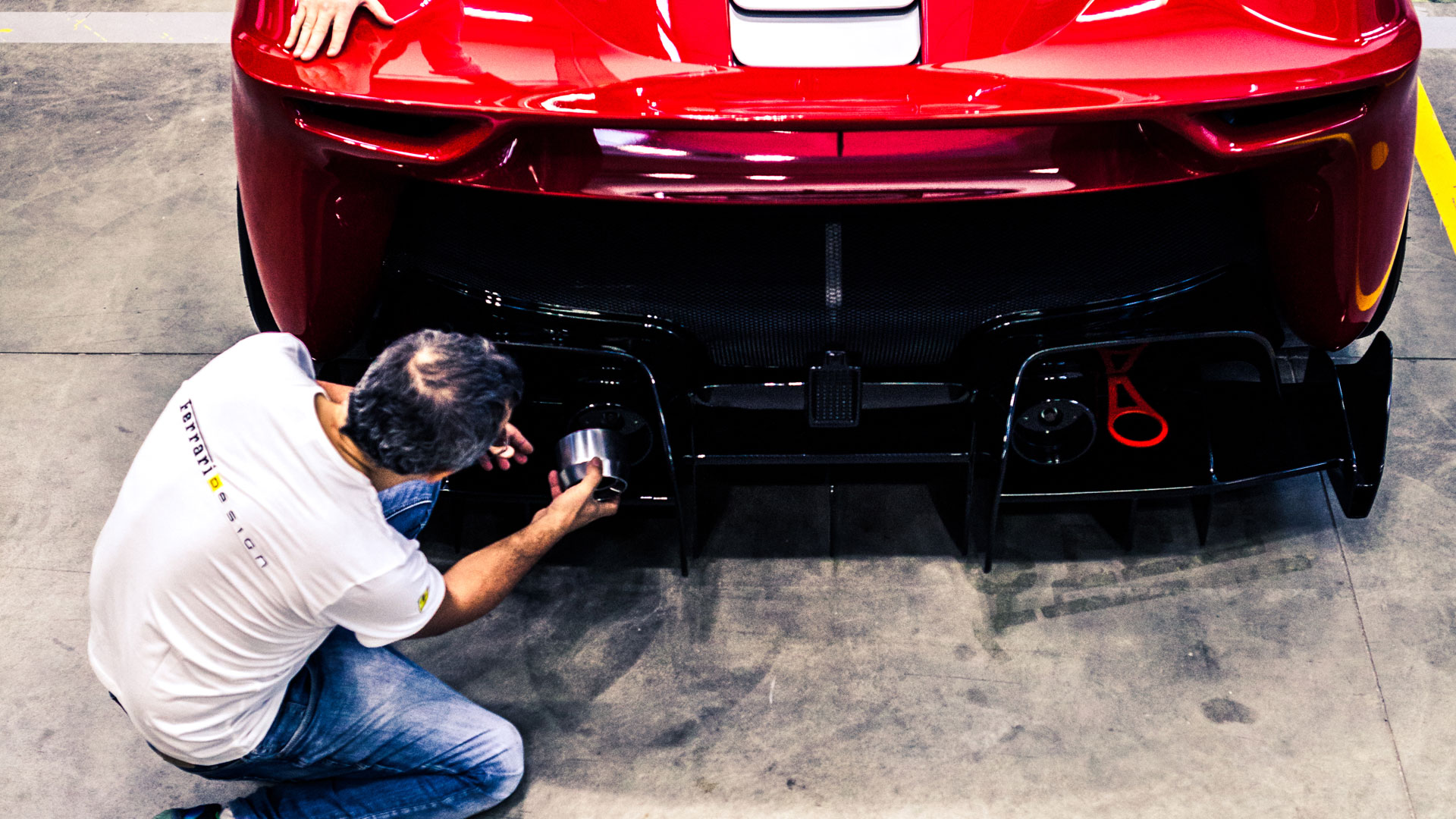 Ferrari P80-C work