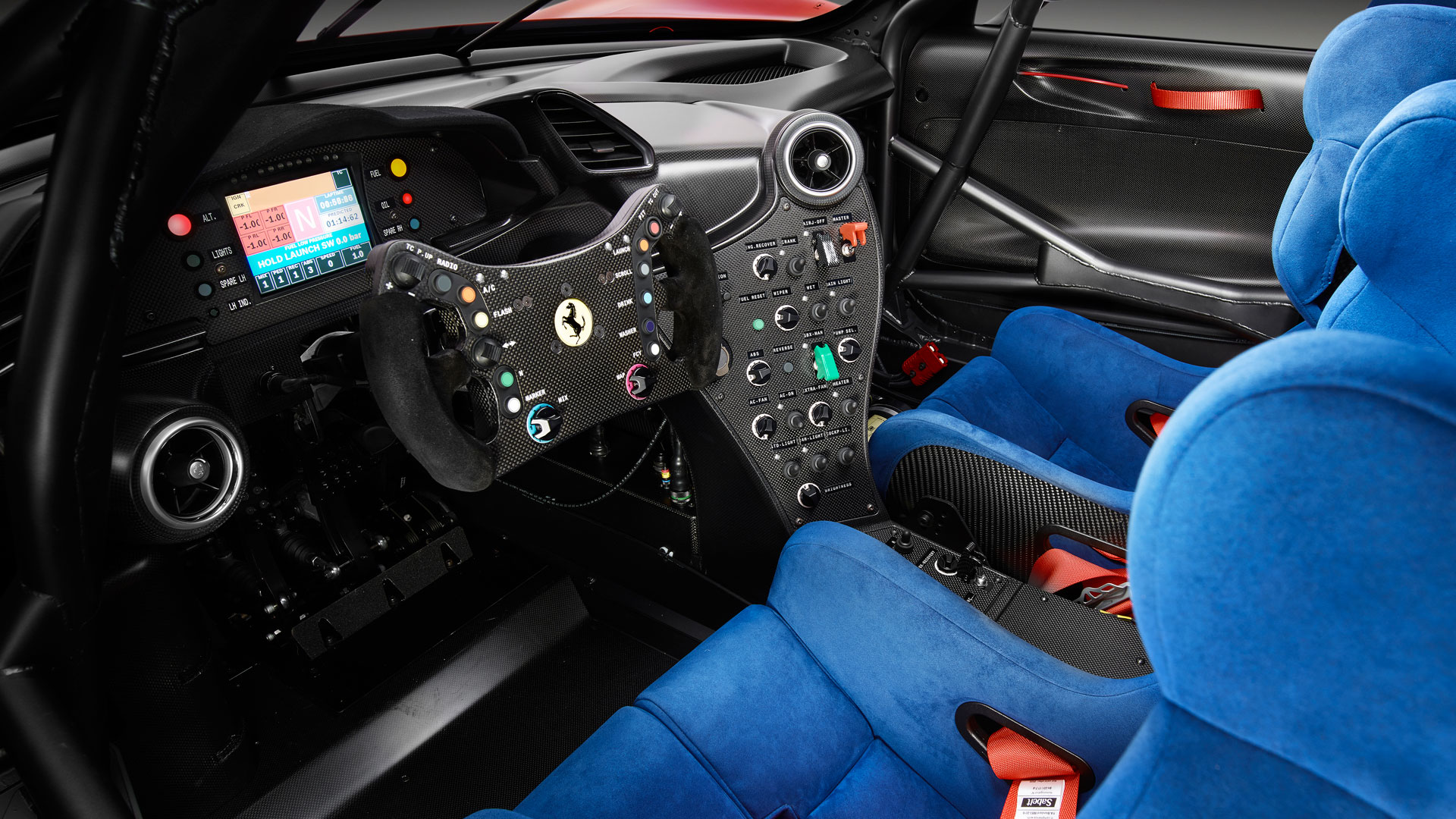 Ferrari P80C interior