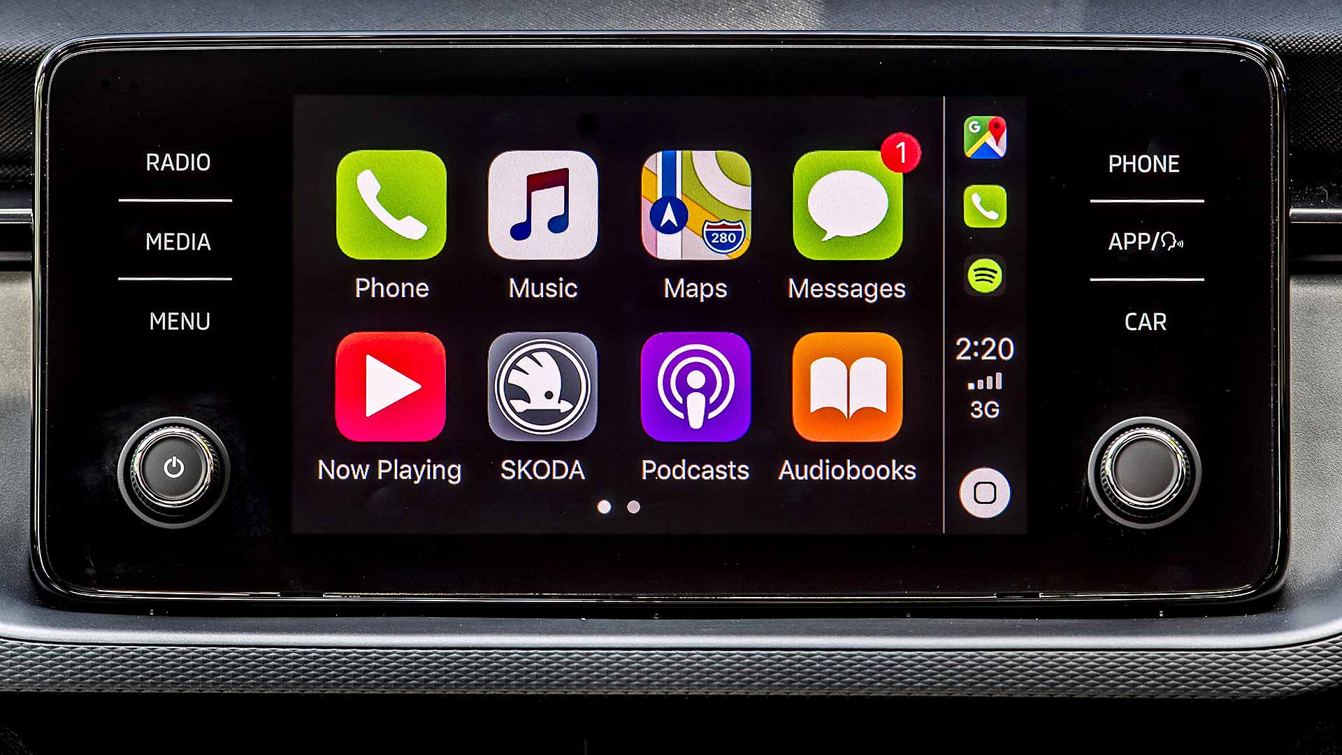 2019 Skoda Scala Apple CarPlay