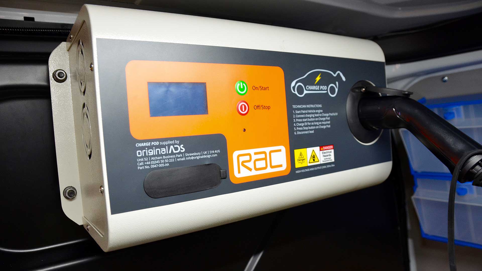 RAC EV Boost unit