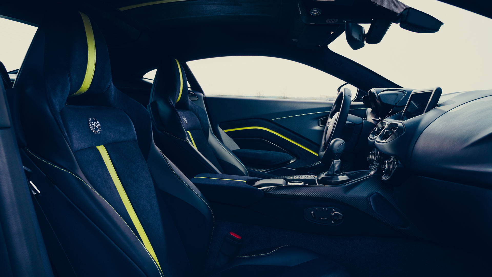 Aston Martin Vantage AMR interior