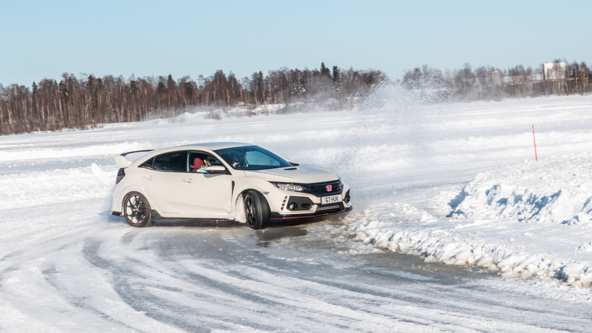 Civic ice driving