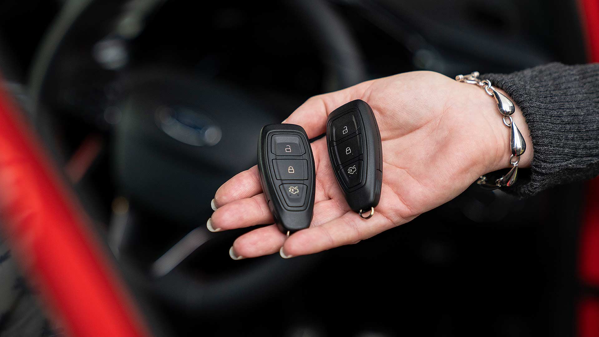 New smart Ford keyfobs