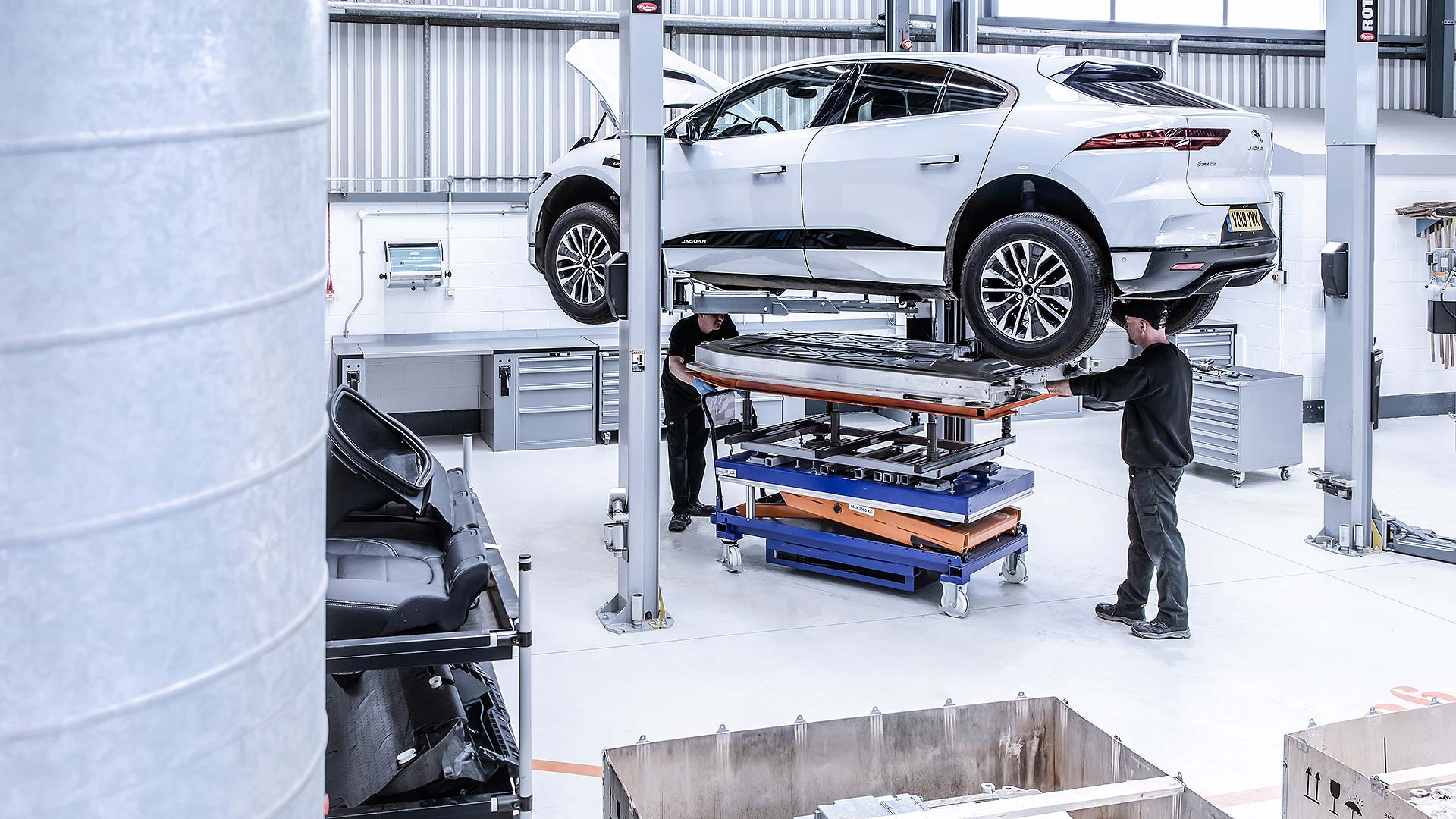 Jaguar I-Pace Reality aluminium recycling project