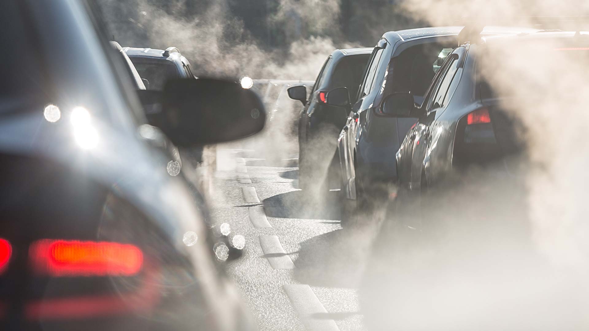 Smoking car exhausts