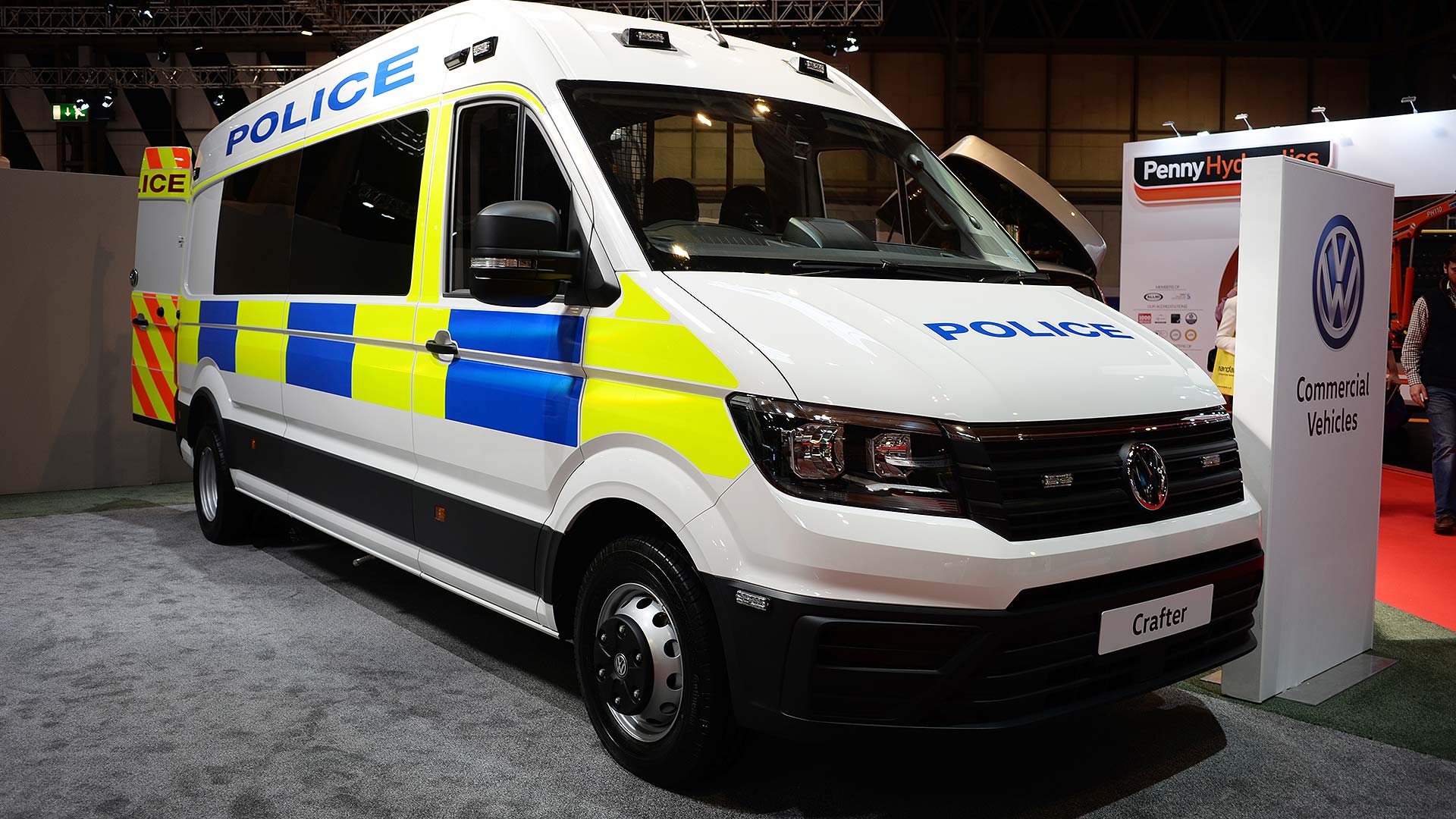 VW Police cell van