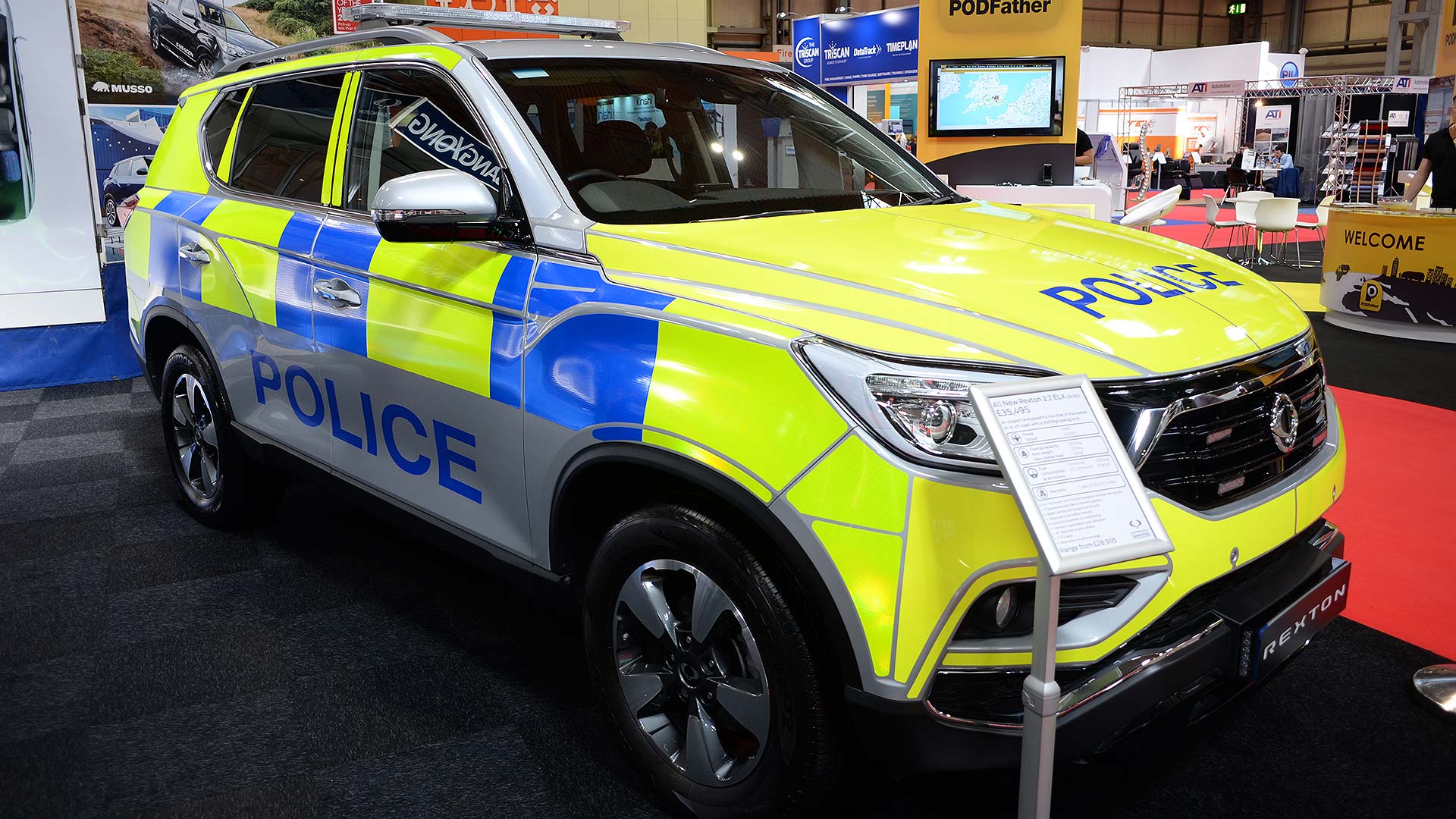 SsangYong Musso Police