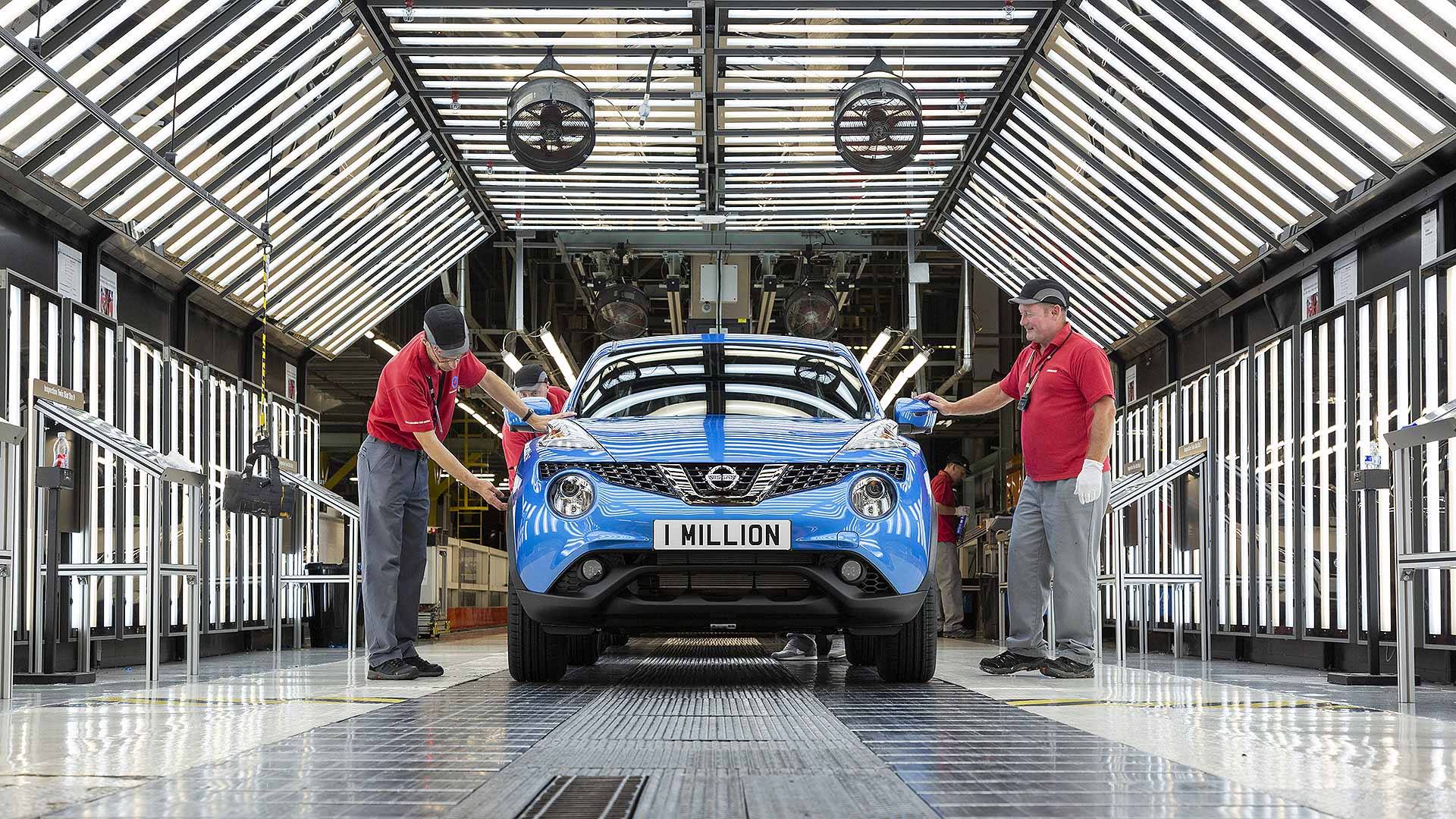 Nissan Juke car production in Sunderland