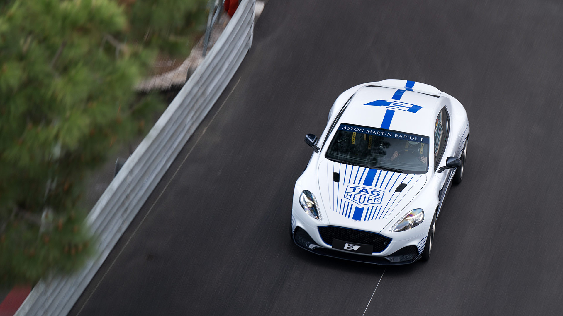 Aston Martin Rapide E Monaco Formula E Debut