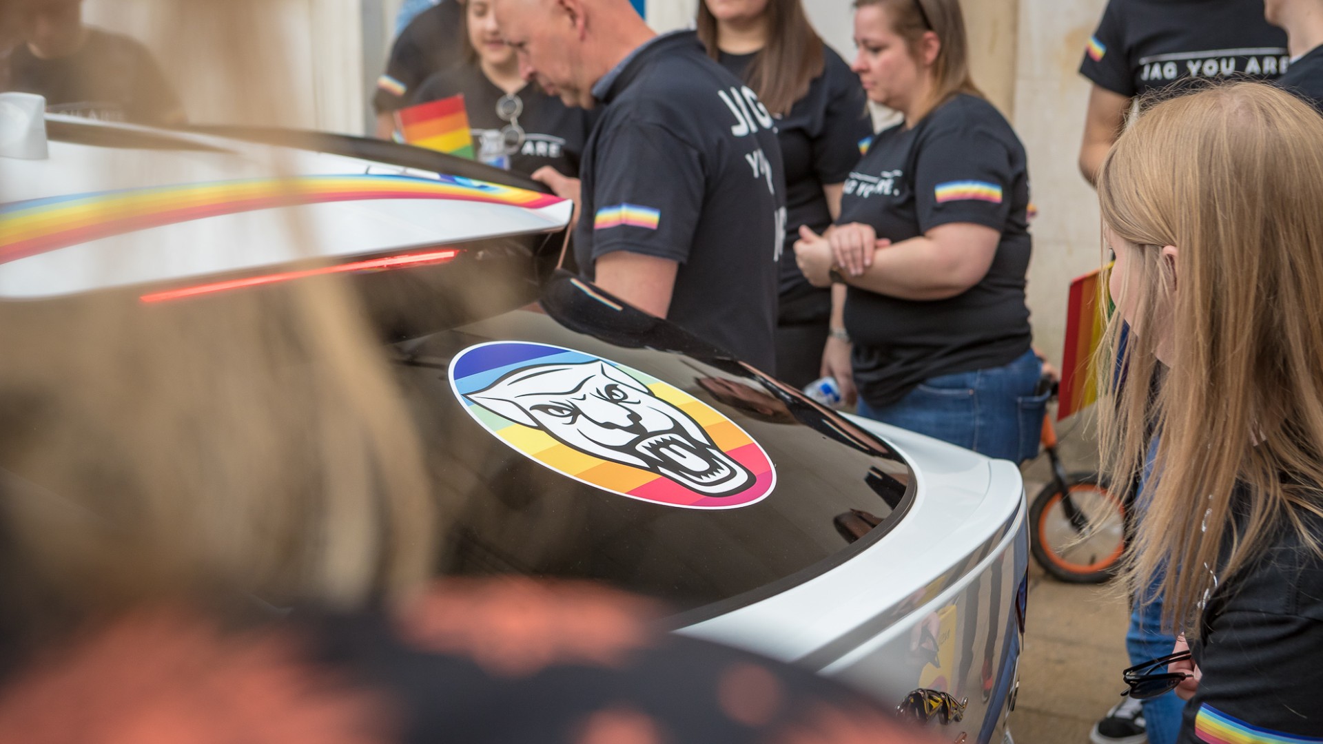 Jaguar I-Pace at Birmingham Pride 2019