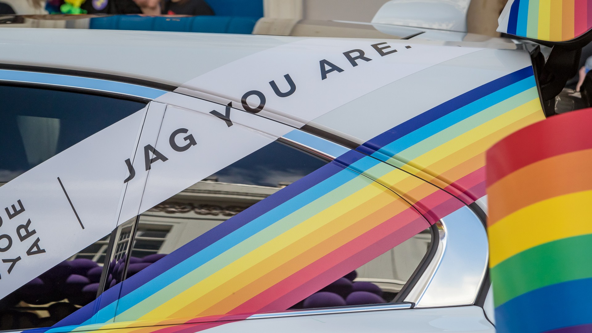 Jaguar I-Pace at Birmingham Pride 2019