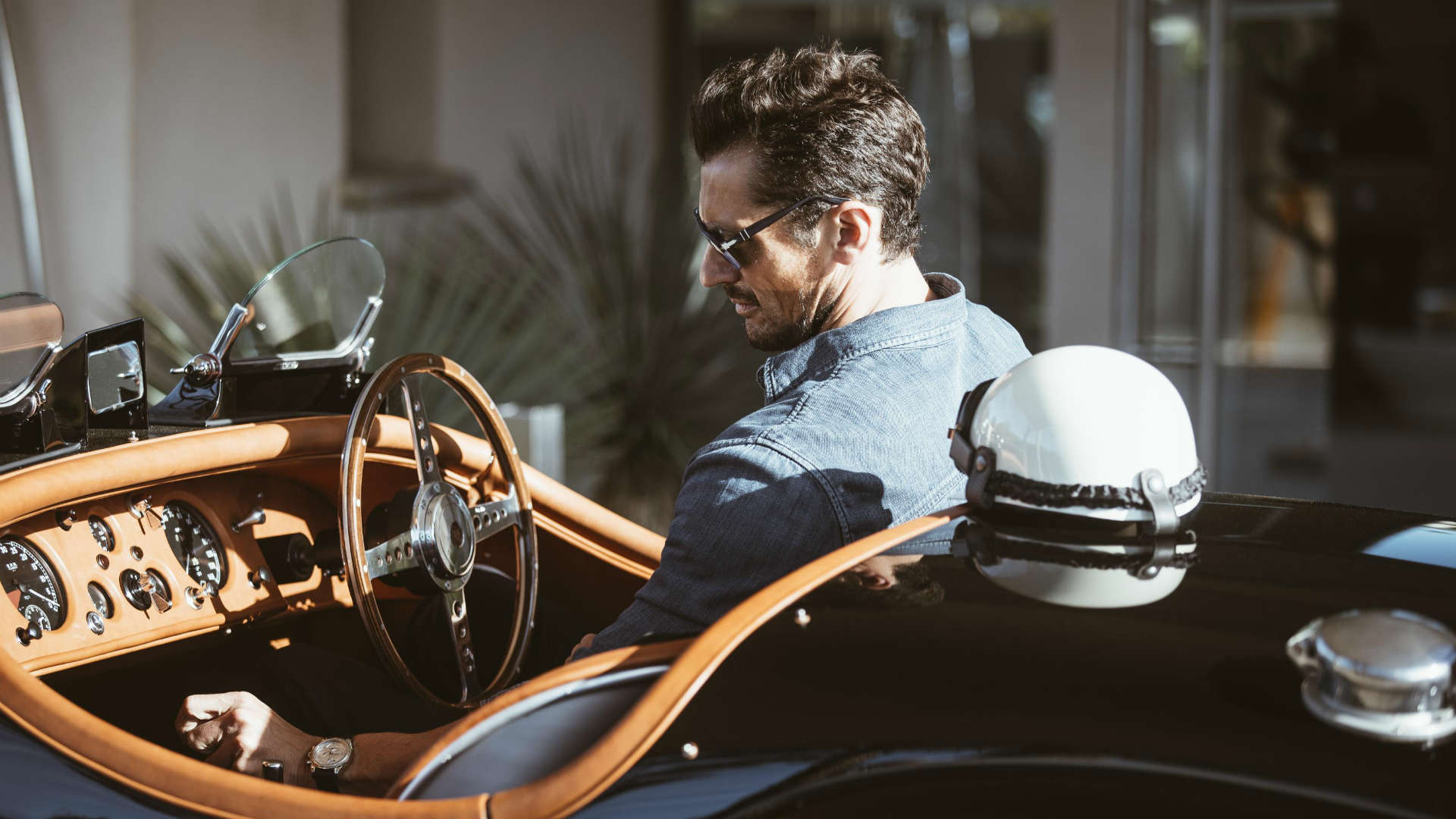 Jaguar XK120 David Gandy