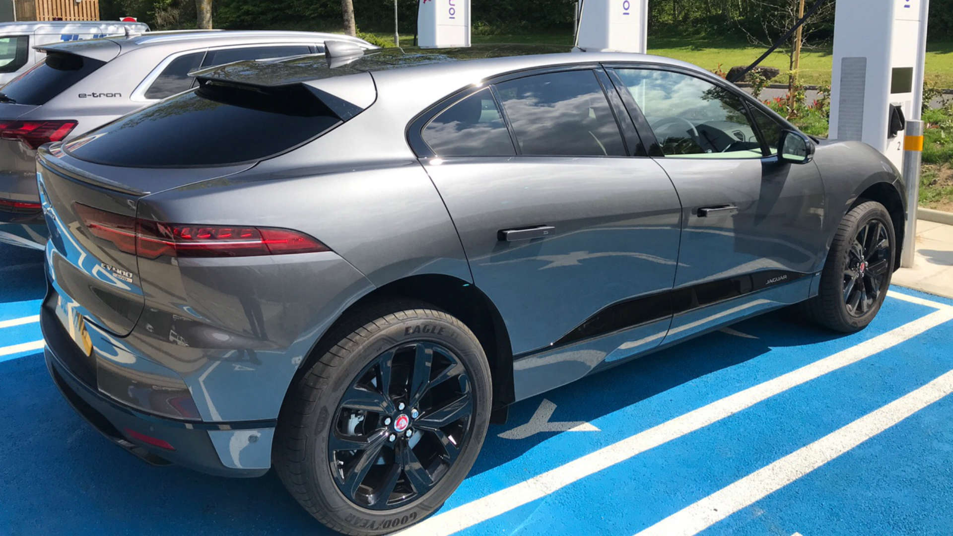 Jaguar i-Pace charging in Maidstone