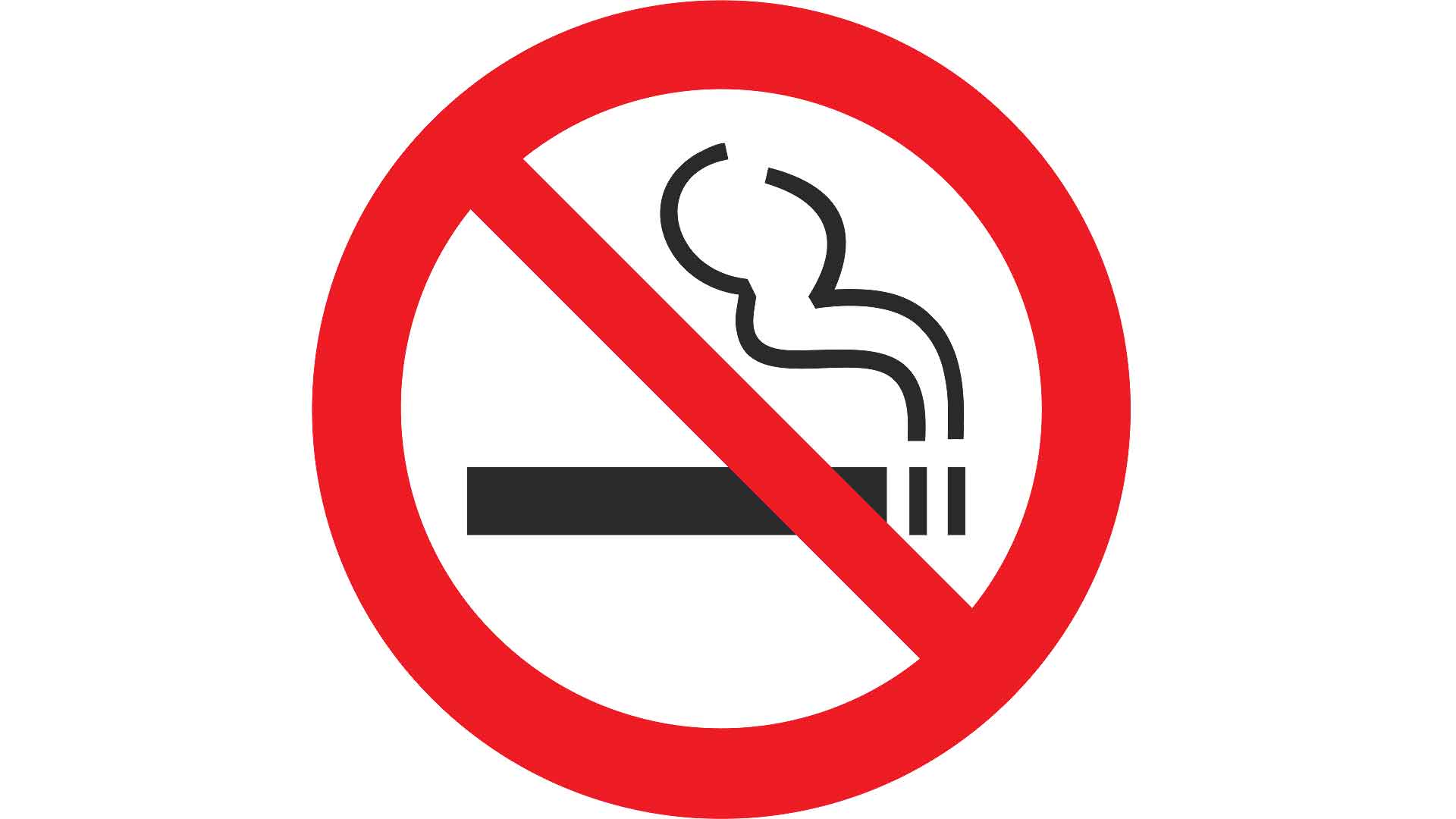 No smoking sign