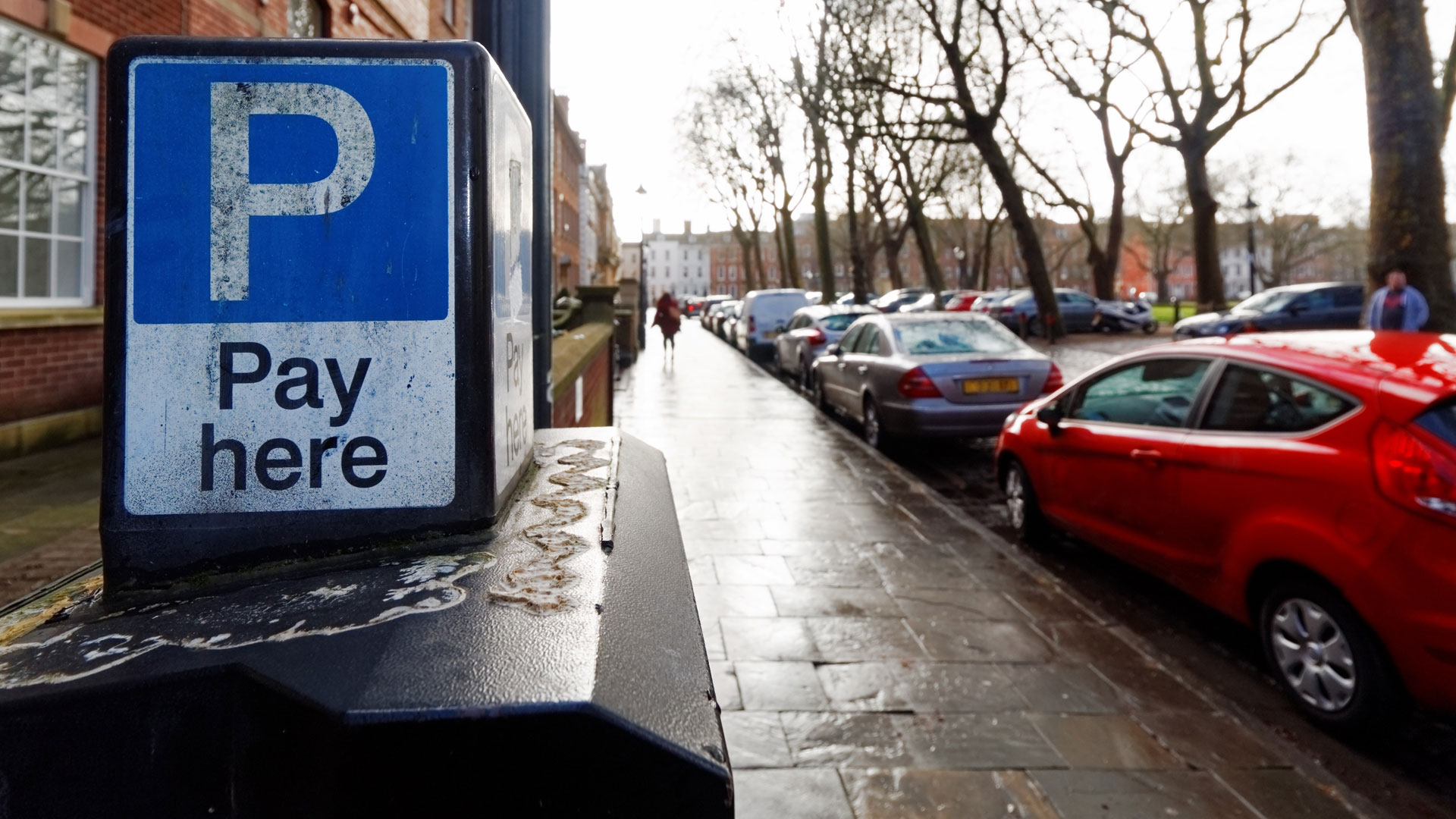 Parking ticket machine in Bristol