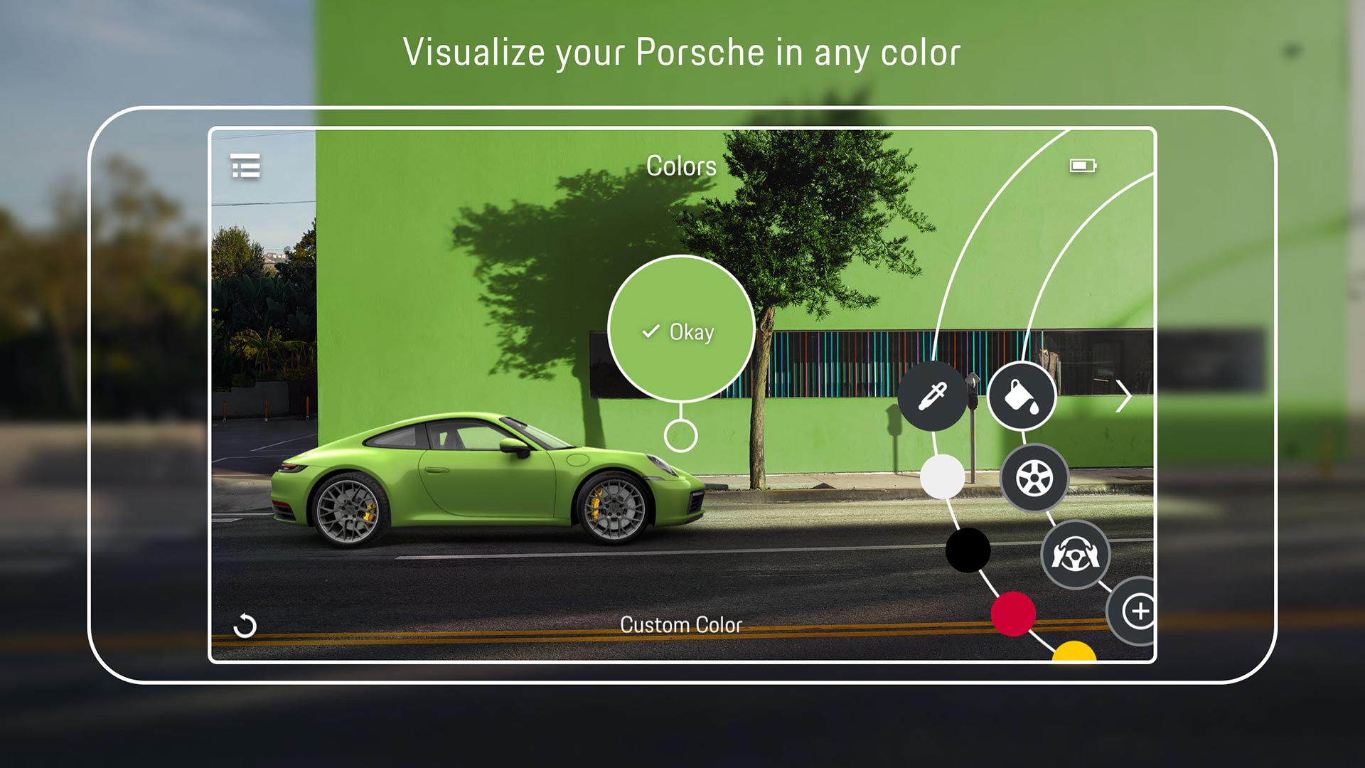 Porsche AR 3D Configurator App