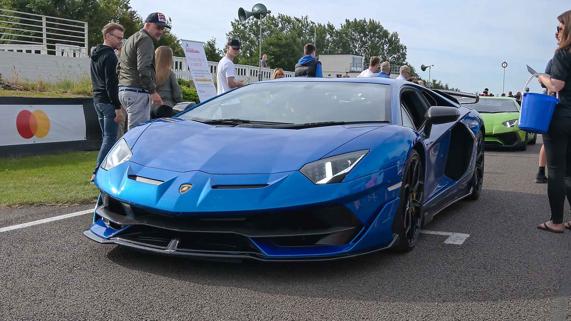 Lamborghini Aventador SVJ at Goodwood Supercar Sunday