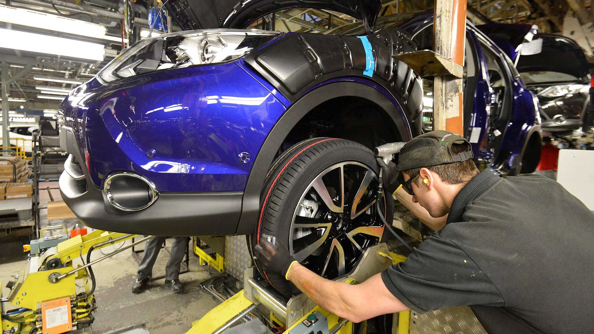 Nissan Qashqai car production in Sunderland