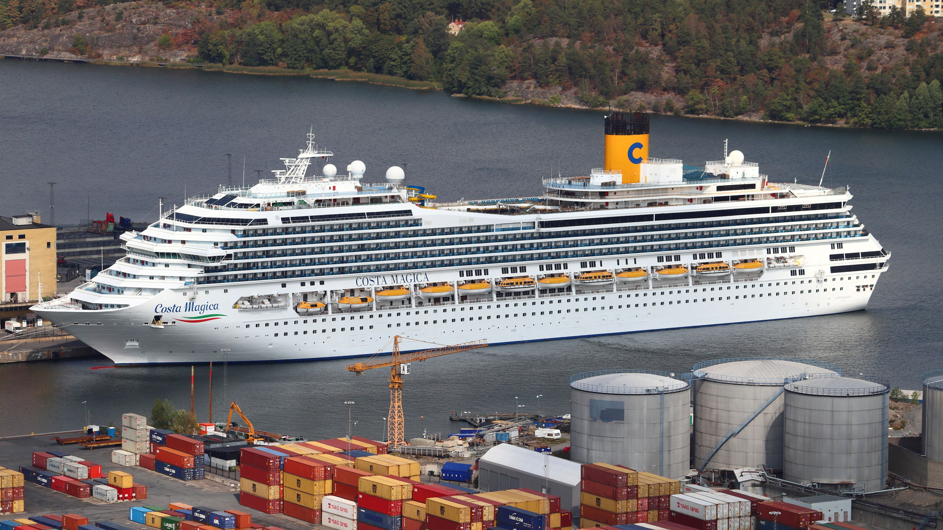 Costa Magica cruise ship Stockholm