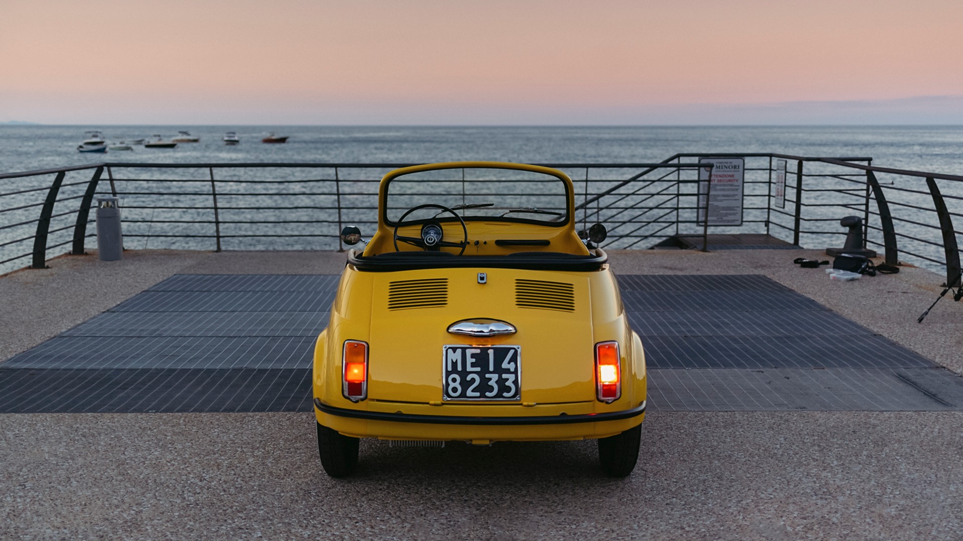 Hertz electric classic Fiat 500