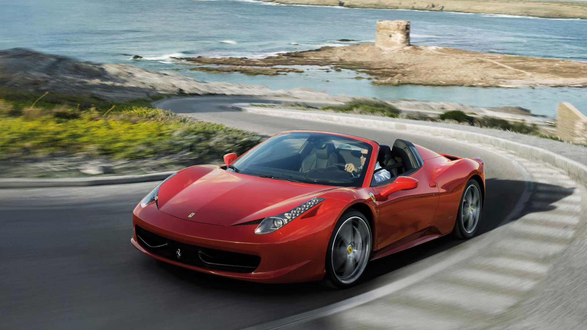 Hiring a supercar Ferrari 458 Spider