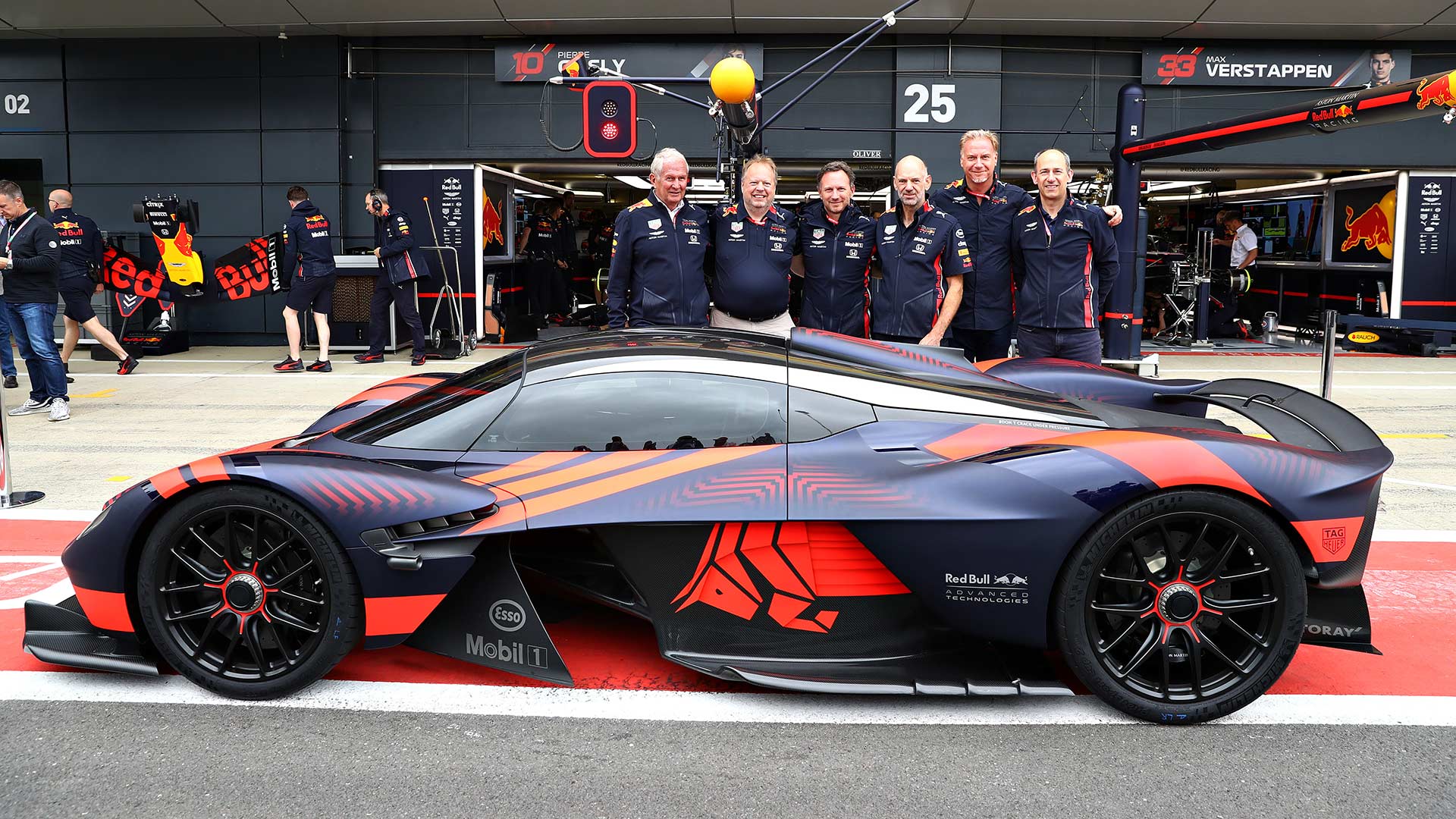 Aston Martin Valkyrie Silverstone public debut