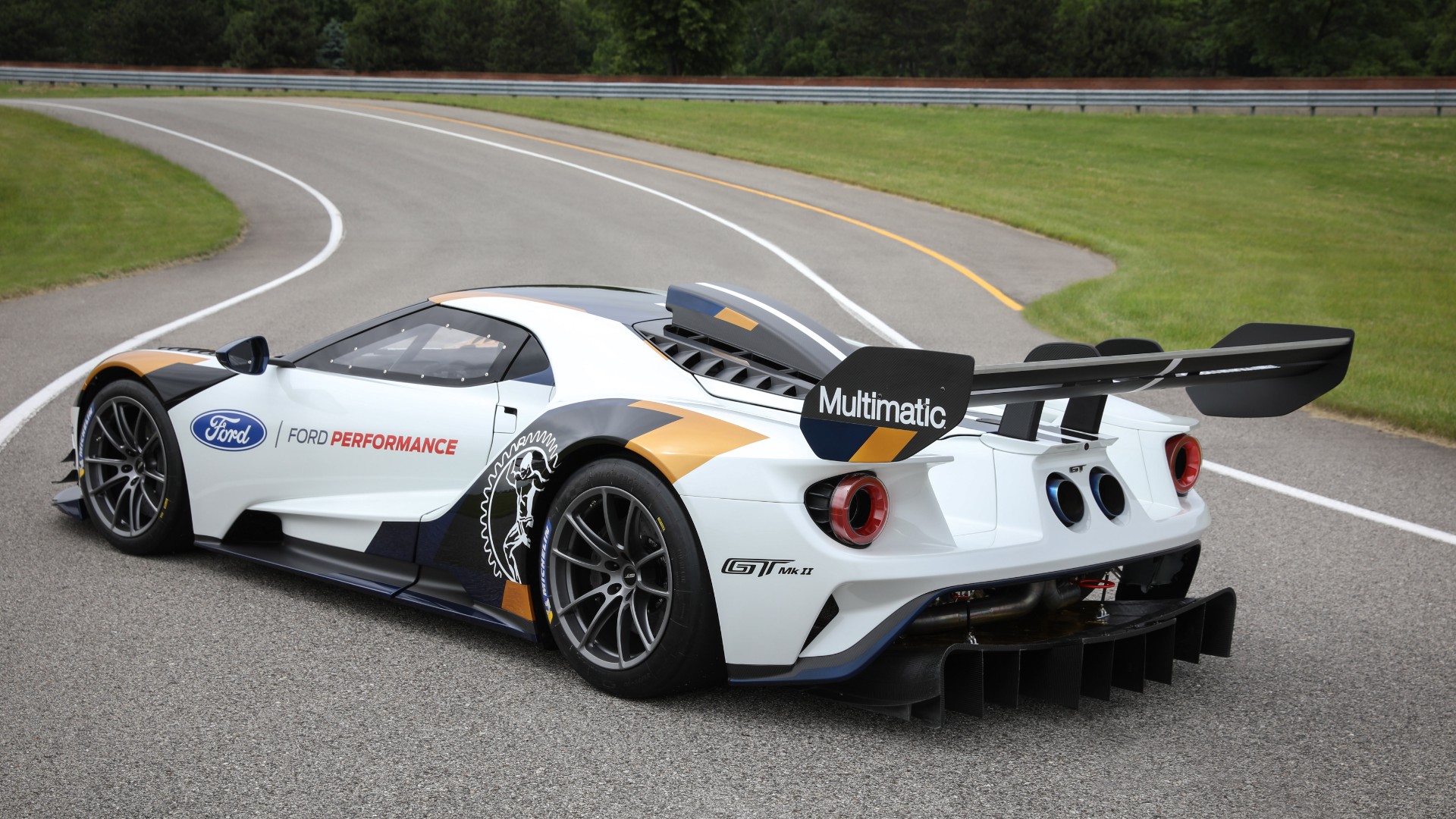 Ford GT MkII track-only supercar at Goodwood