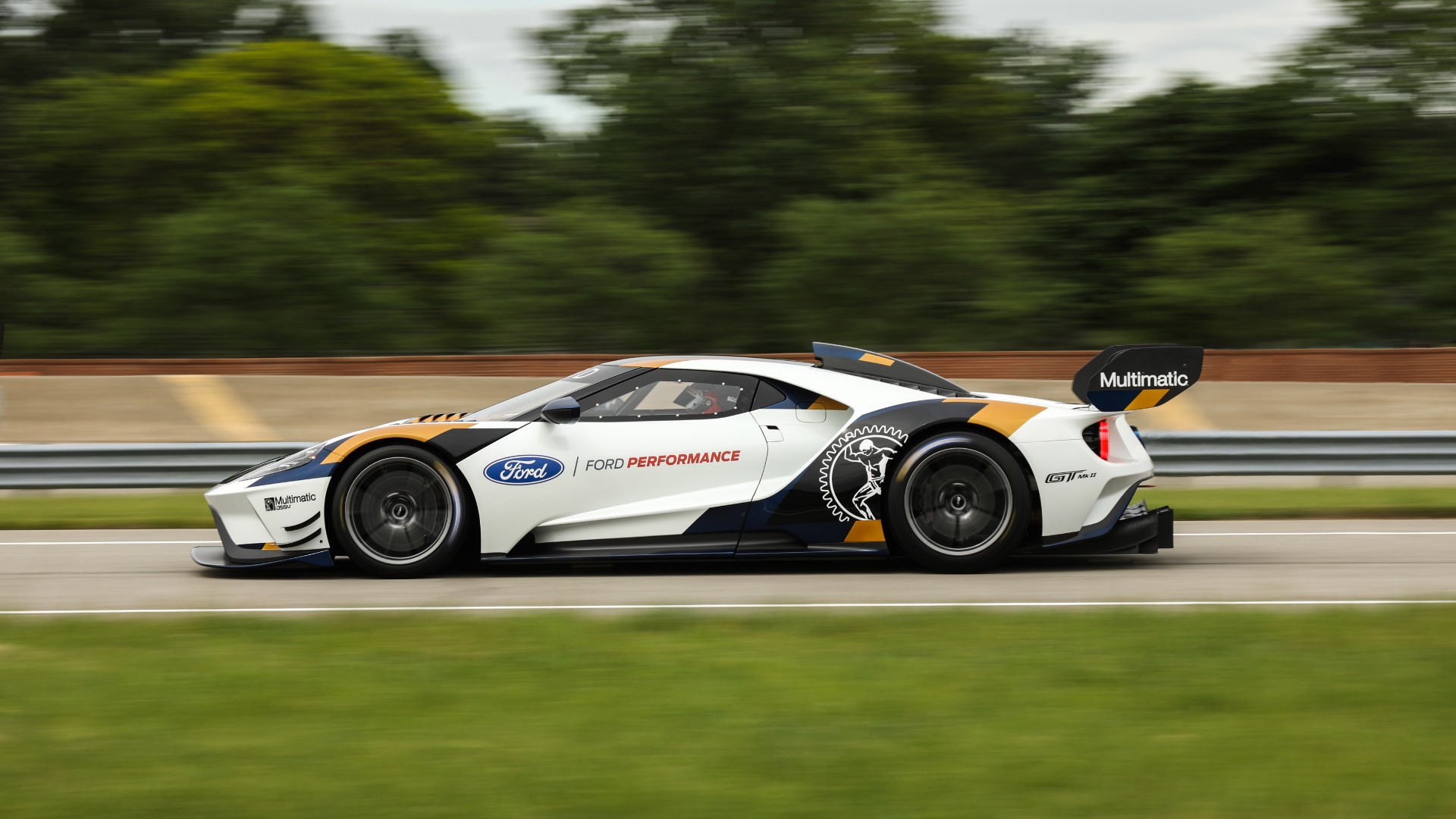 Ford GT MkII track-only supercar at Goodwood