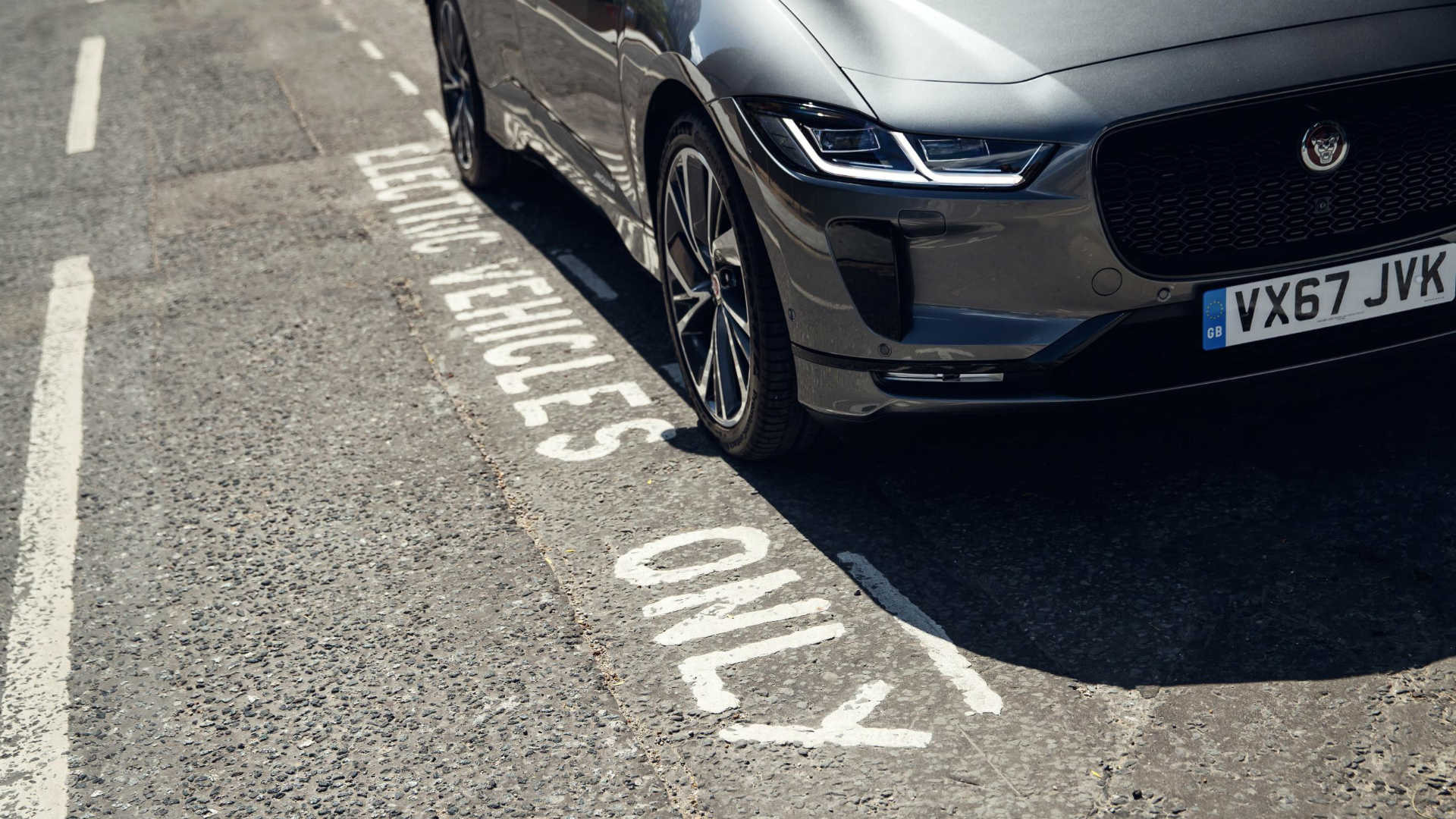 Jaguar electric vehicles only