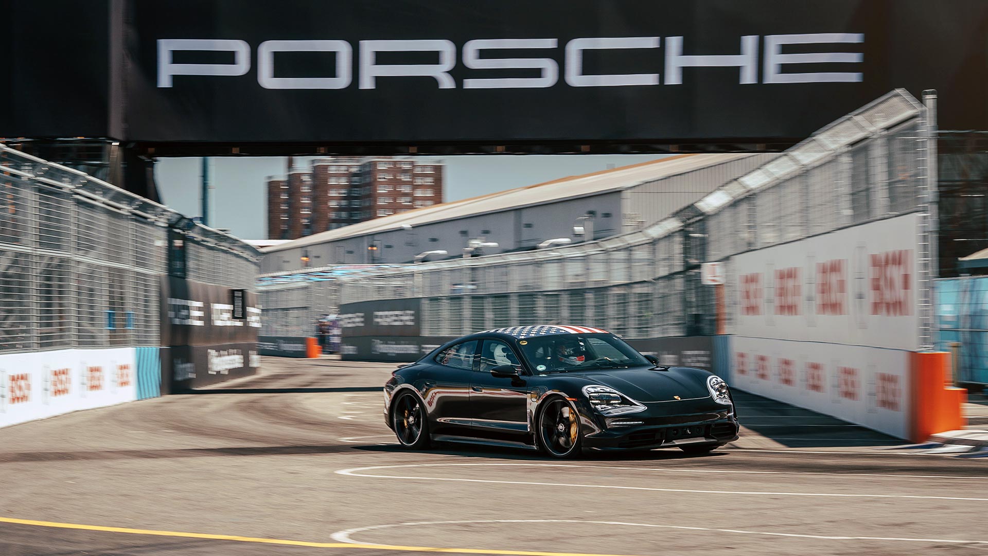 Porsche Taycan debuts in New York