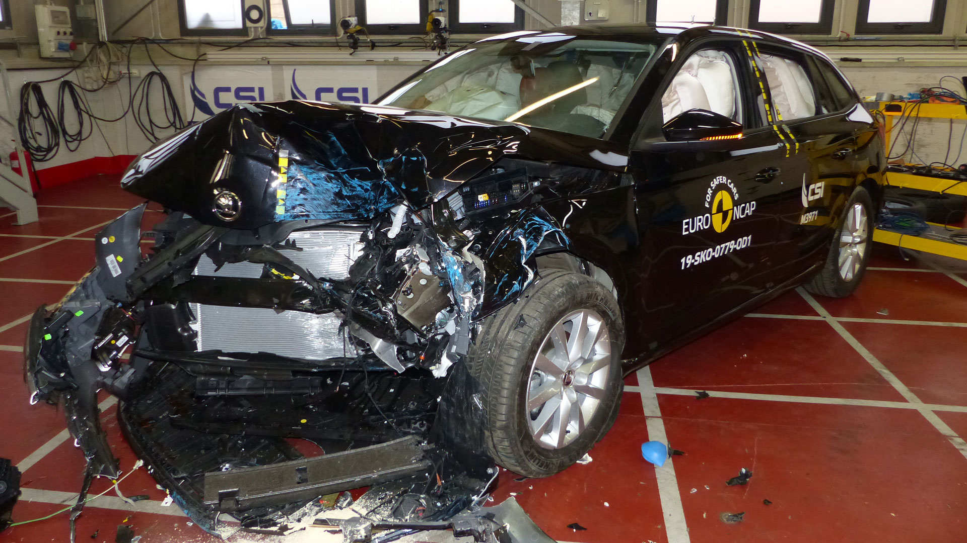 Skoda Scala Euro NCAP test