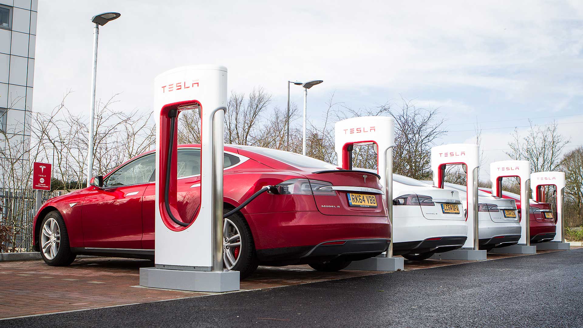 Tesla Superchargers in Britain