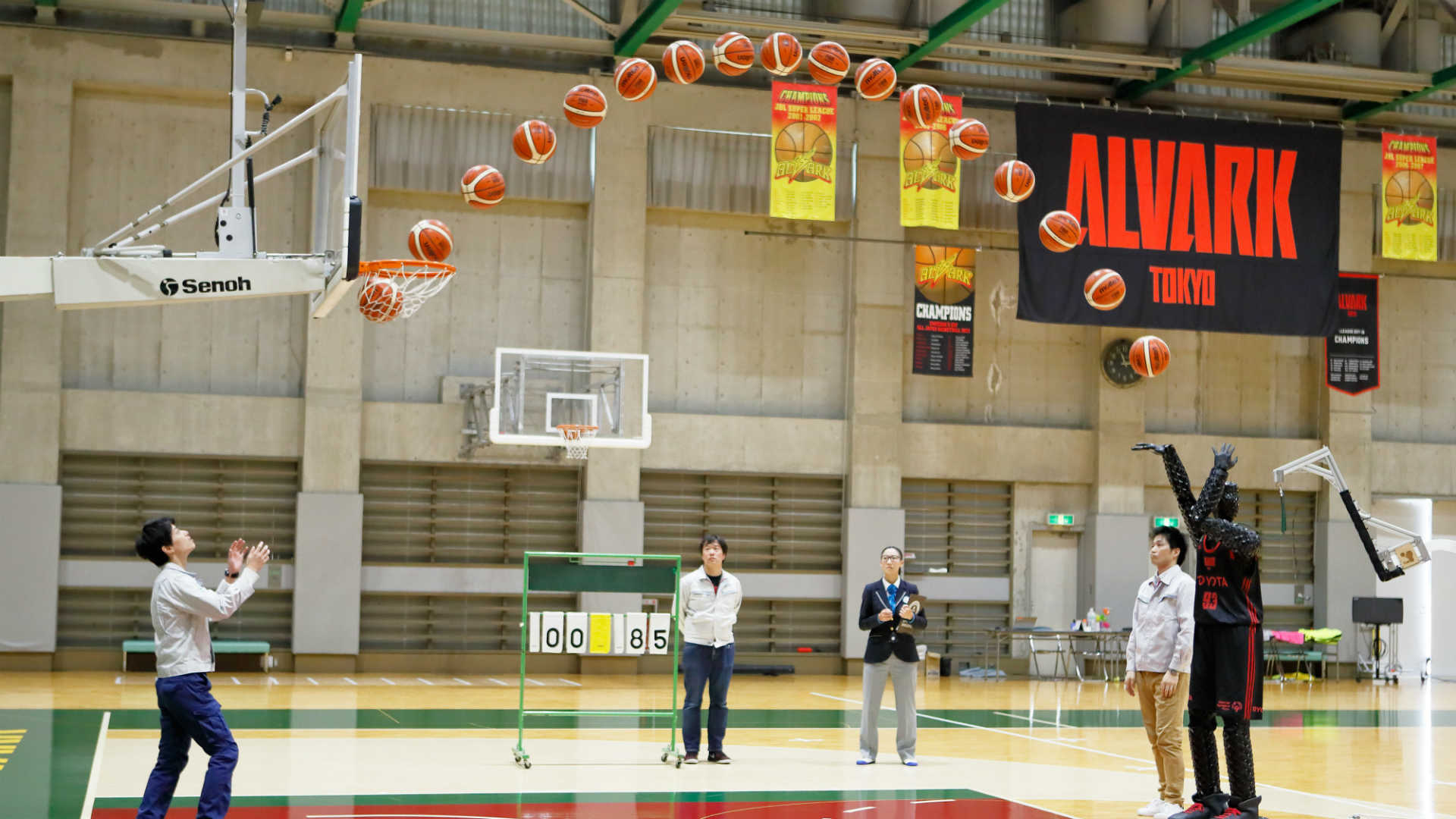 Toyota basketball world record