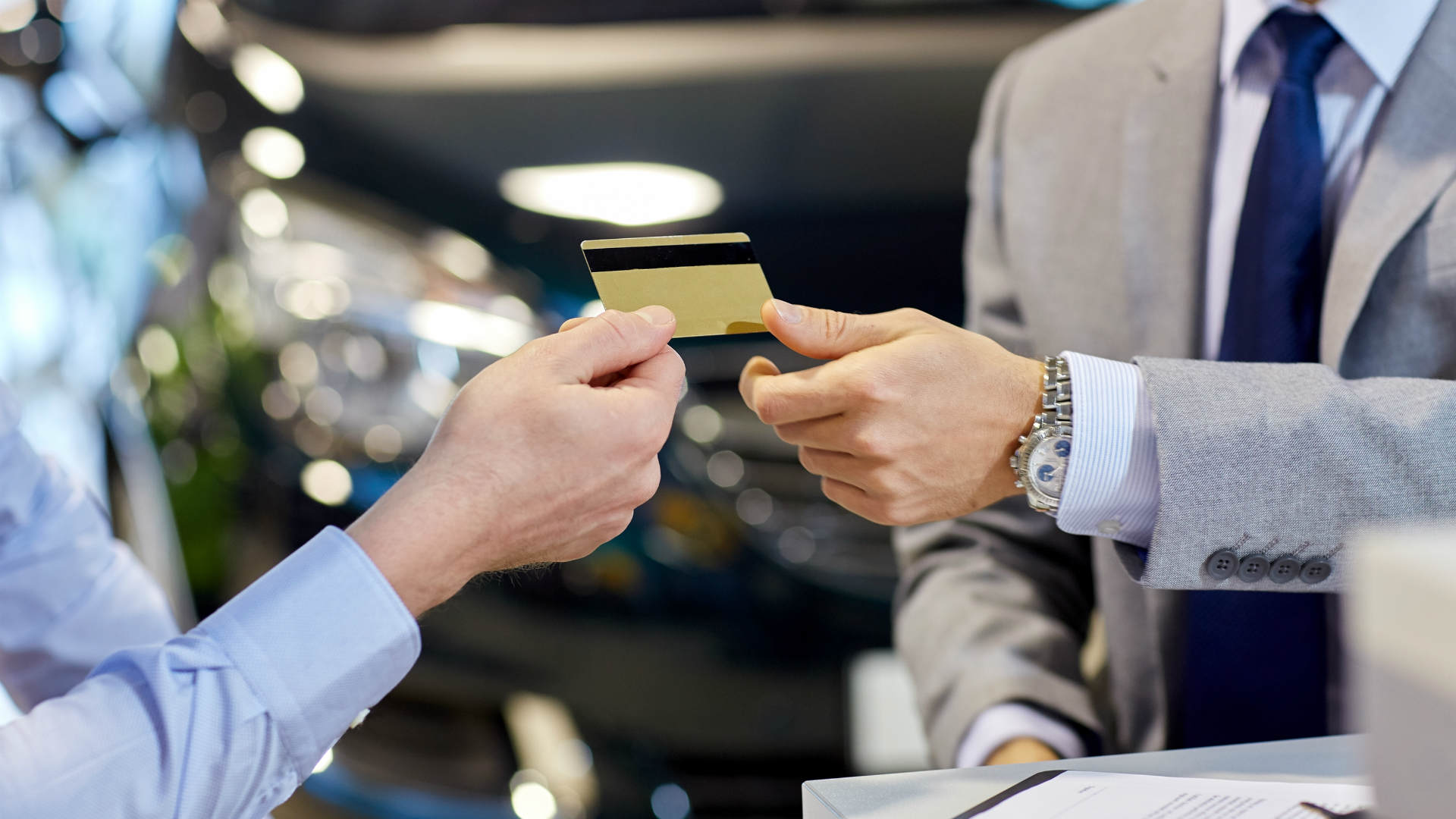 Car finance credit card