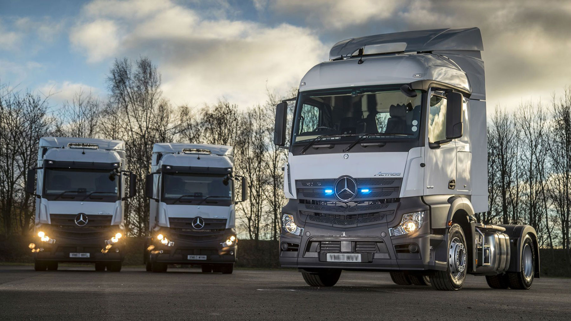 HGV supercab police truck