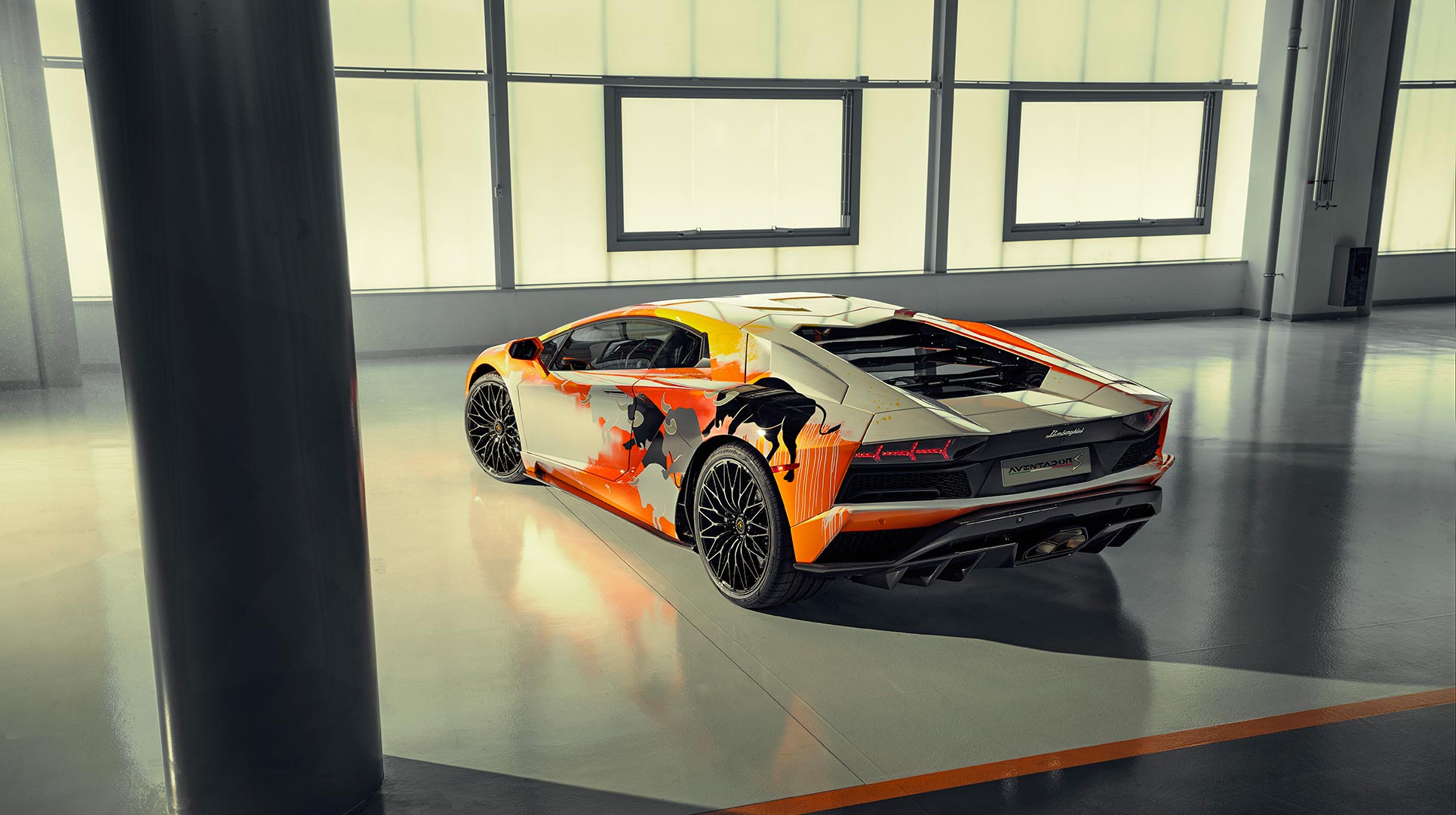 Lamborghini Aventador S 2019 Art Car