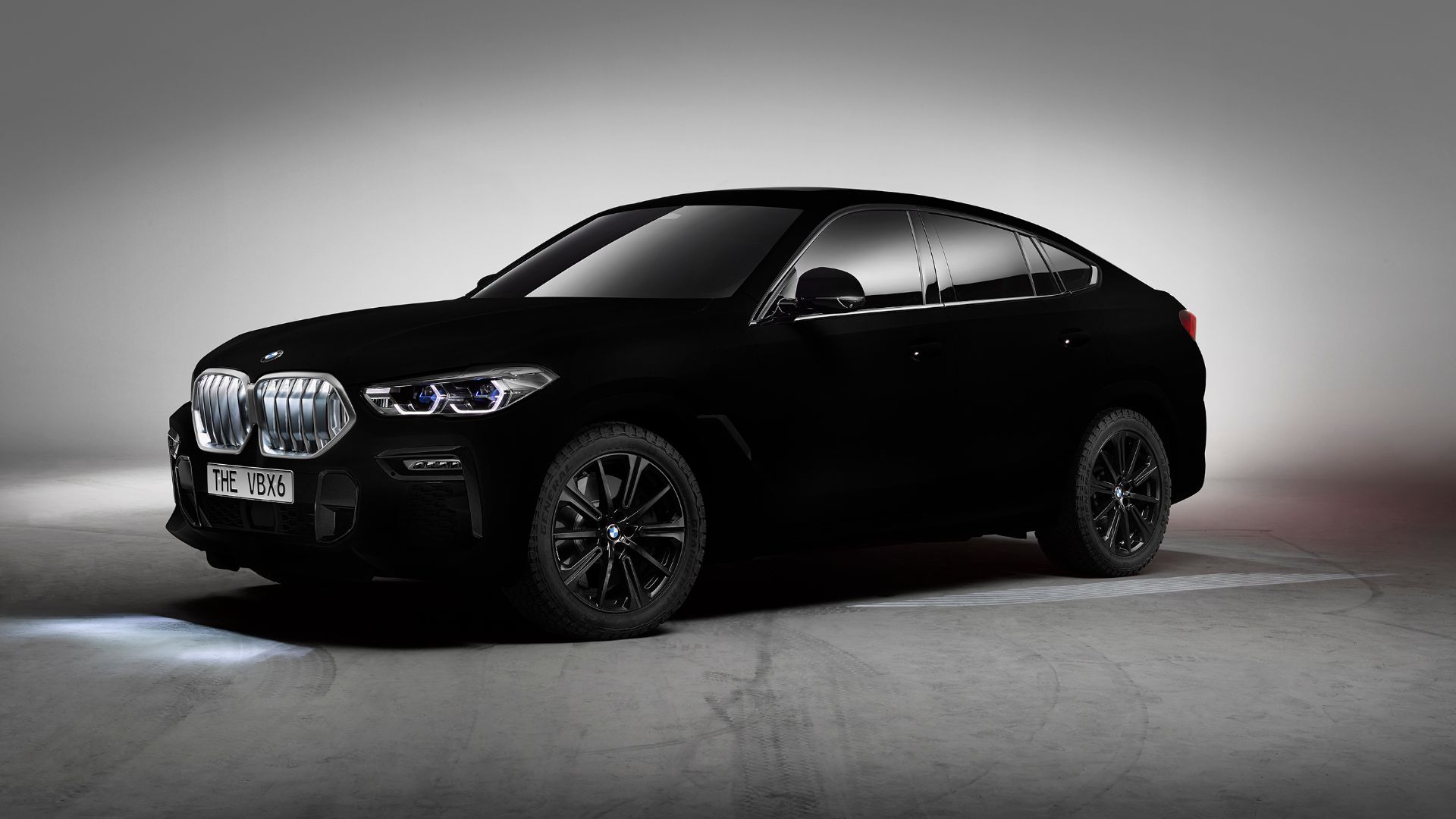 Vantablack BMW X6 is the world's blackest car