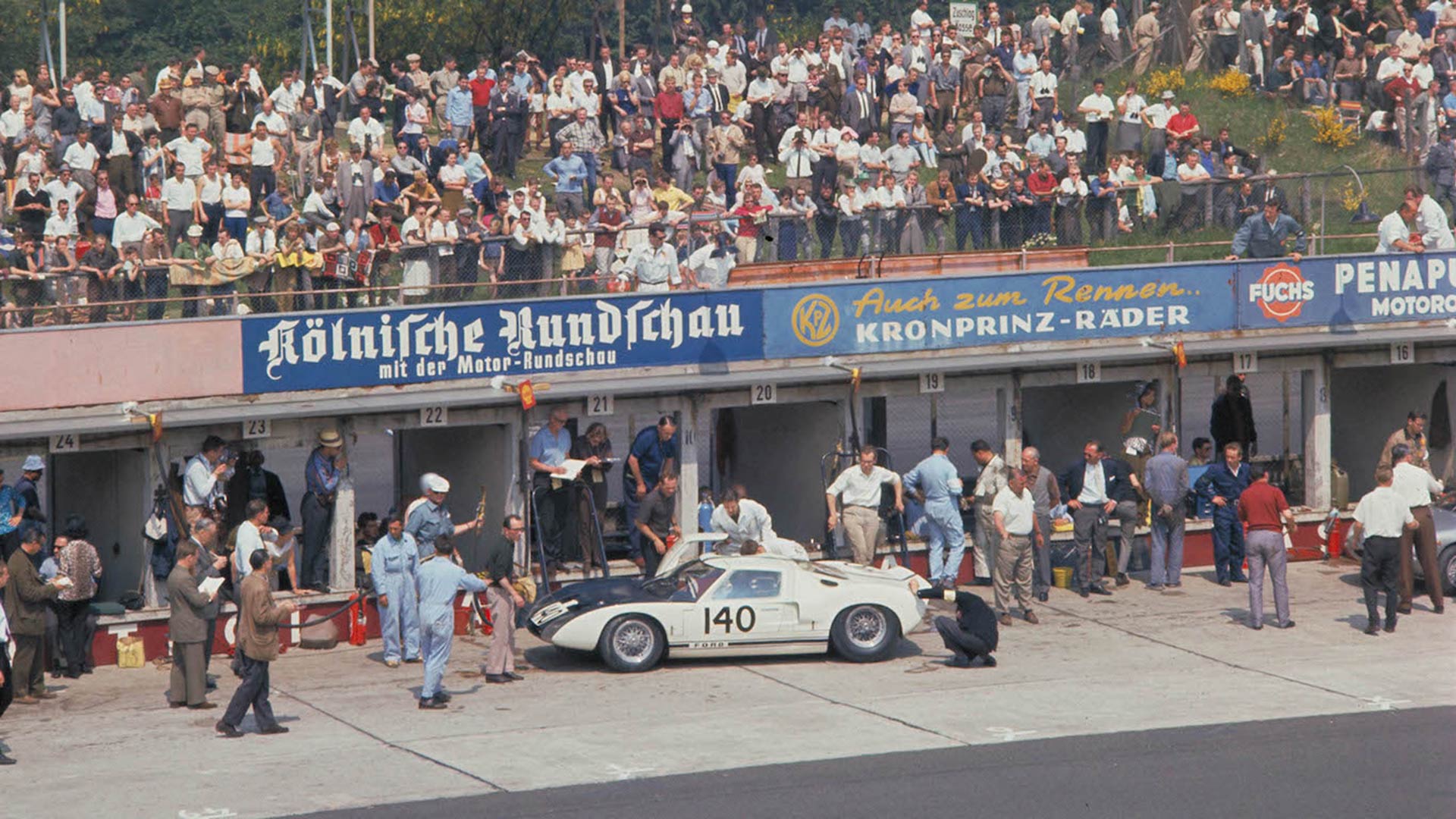 Ford versus Ferrari at Le Mans 1966