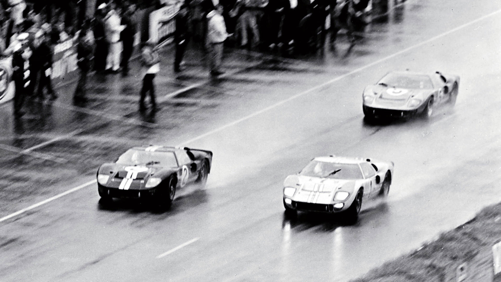 Ford versus Ferrari at Le Mans 1966