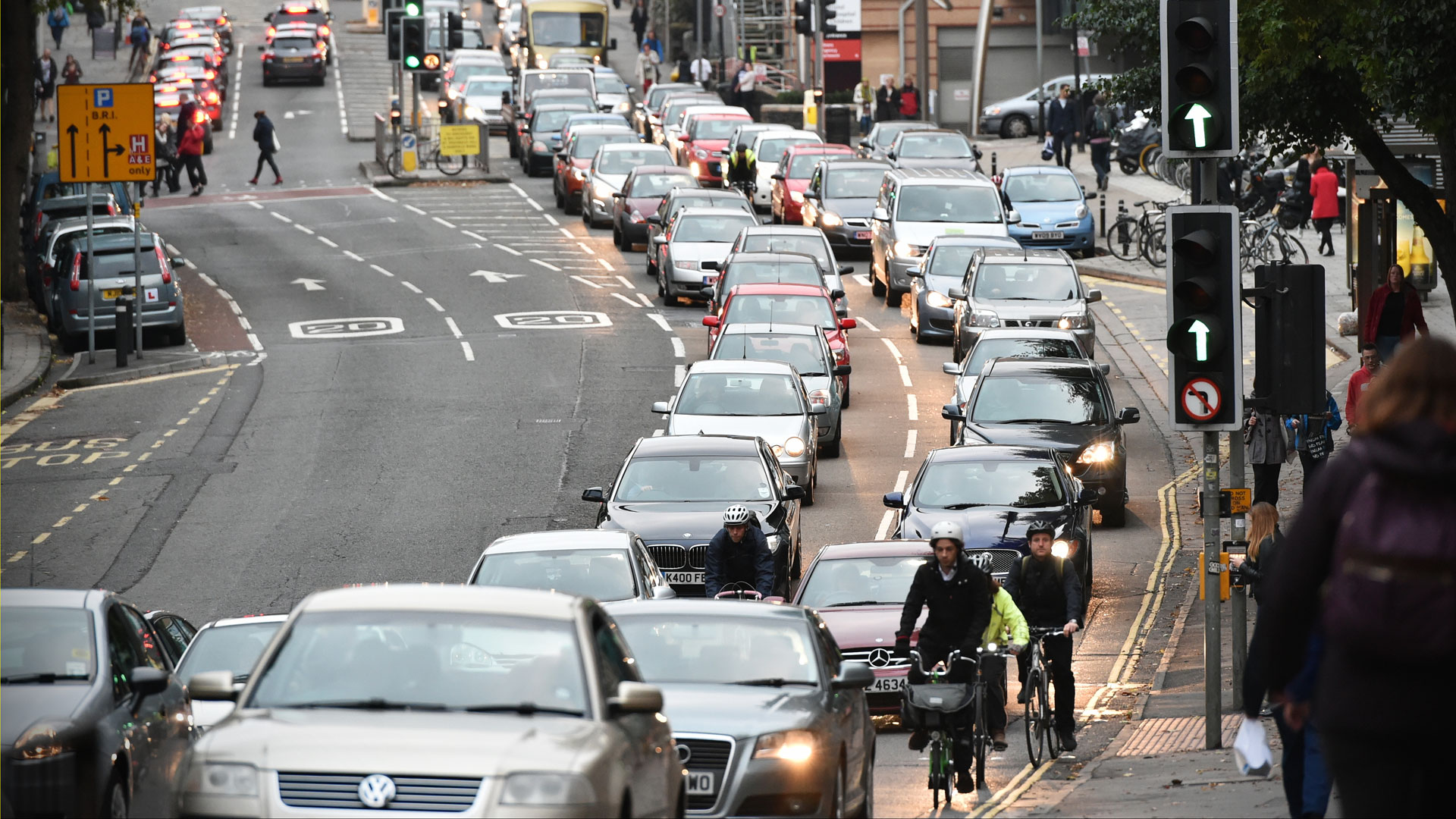 Traffic in Bristol